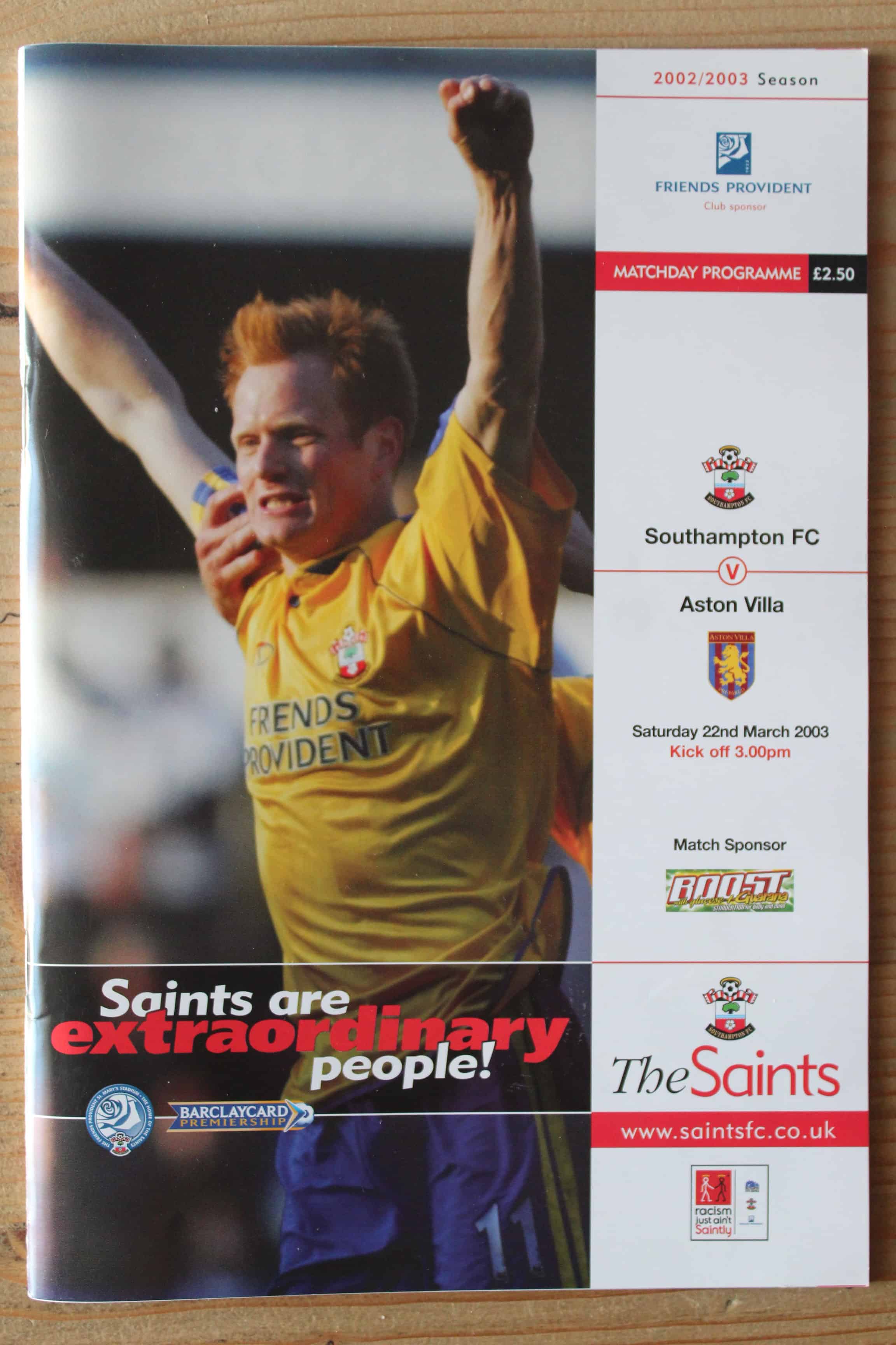 Southampton FC v Aston Villa FC