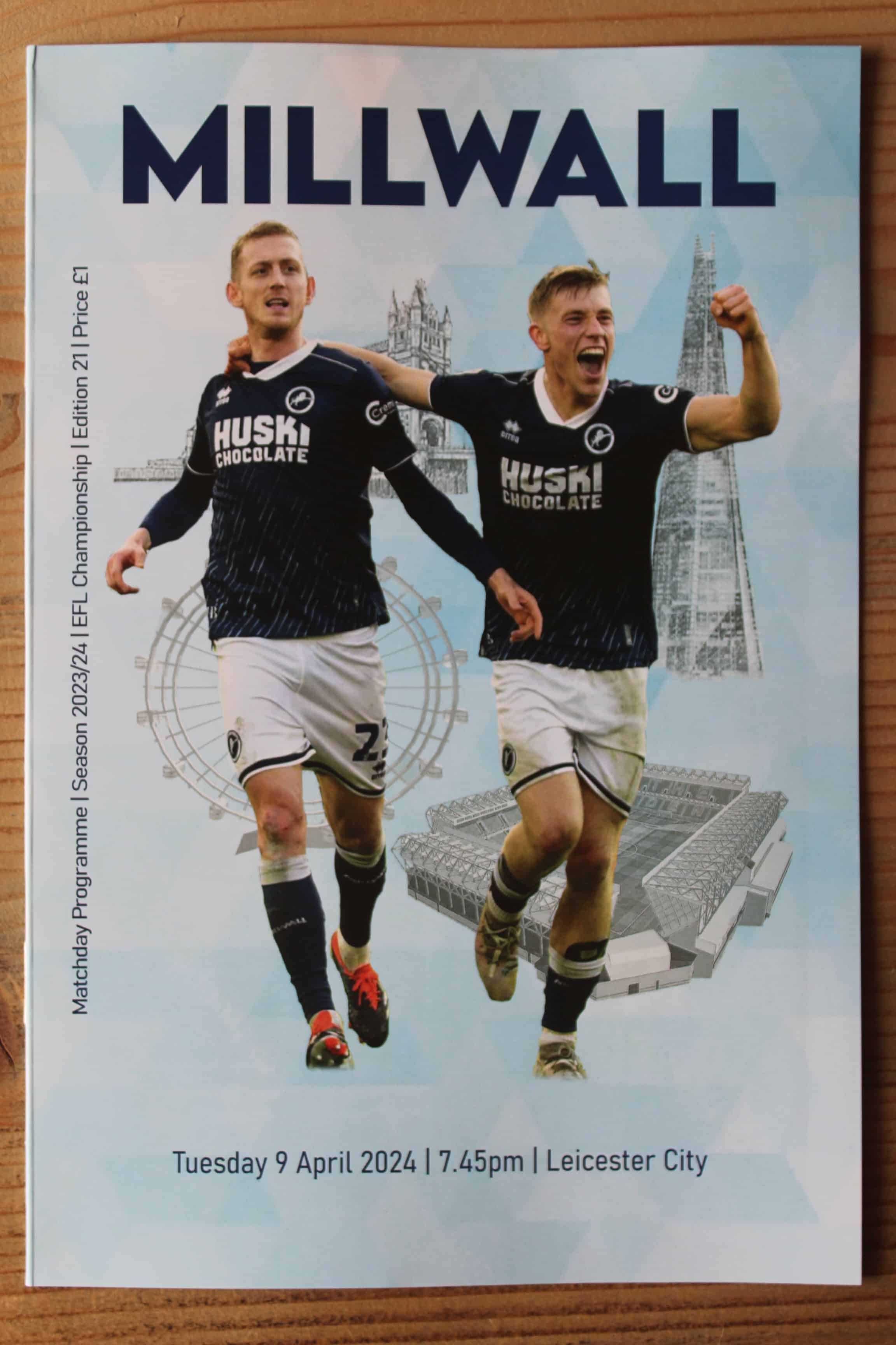 Millwall FC v Leicester City FC