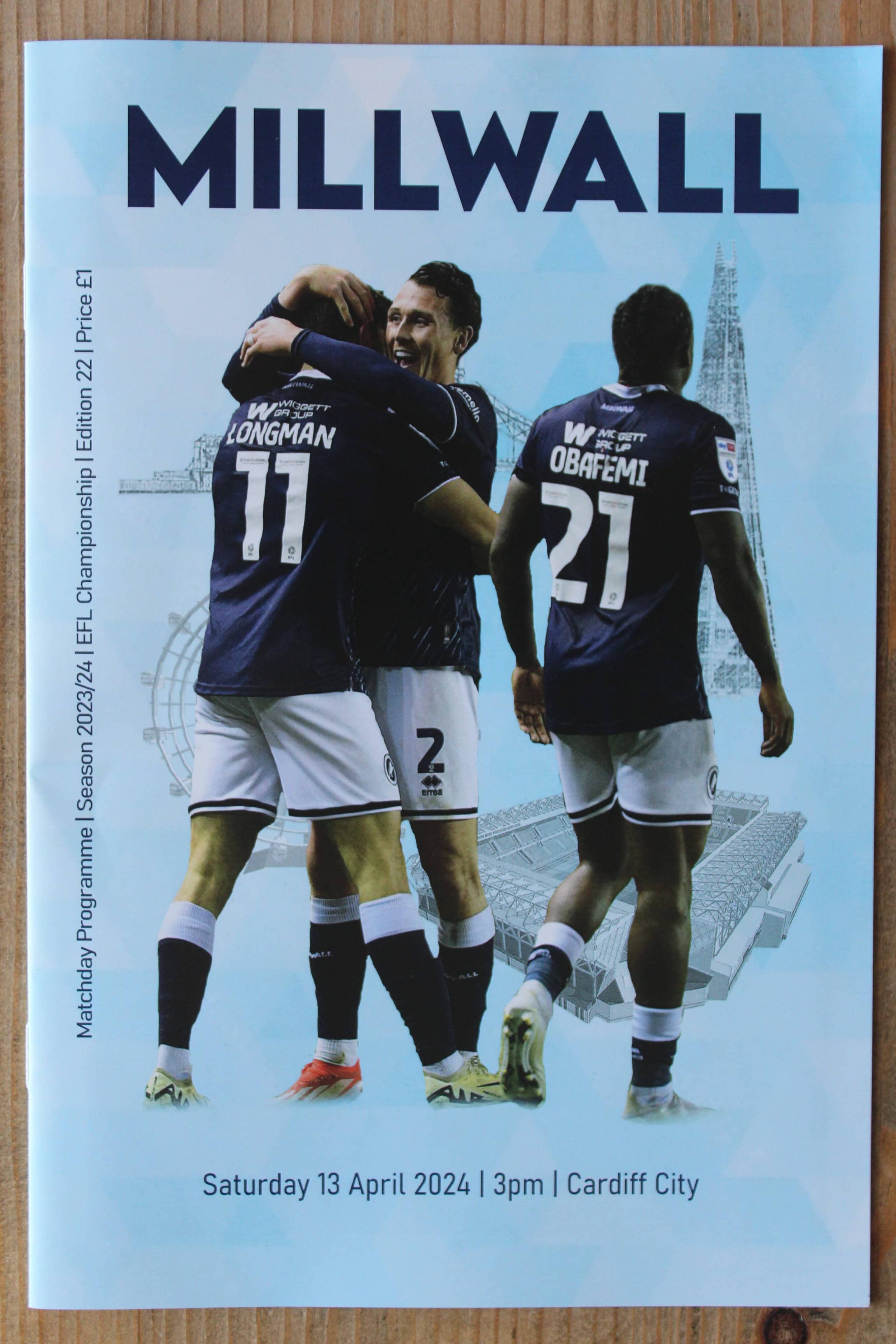 Millwall FC v Cardiff City FC