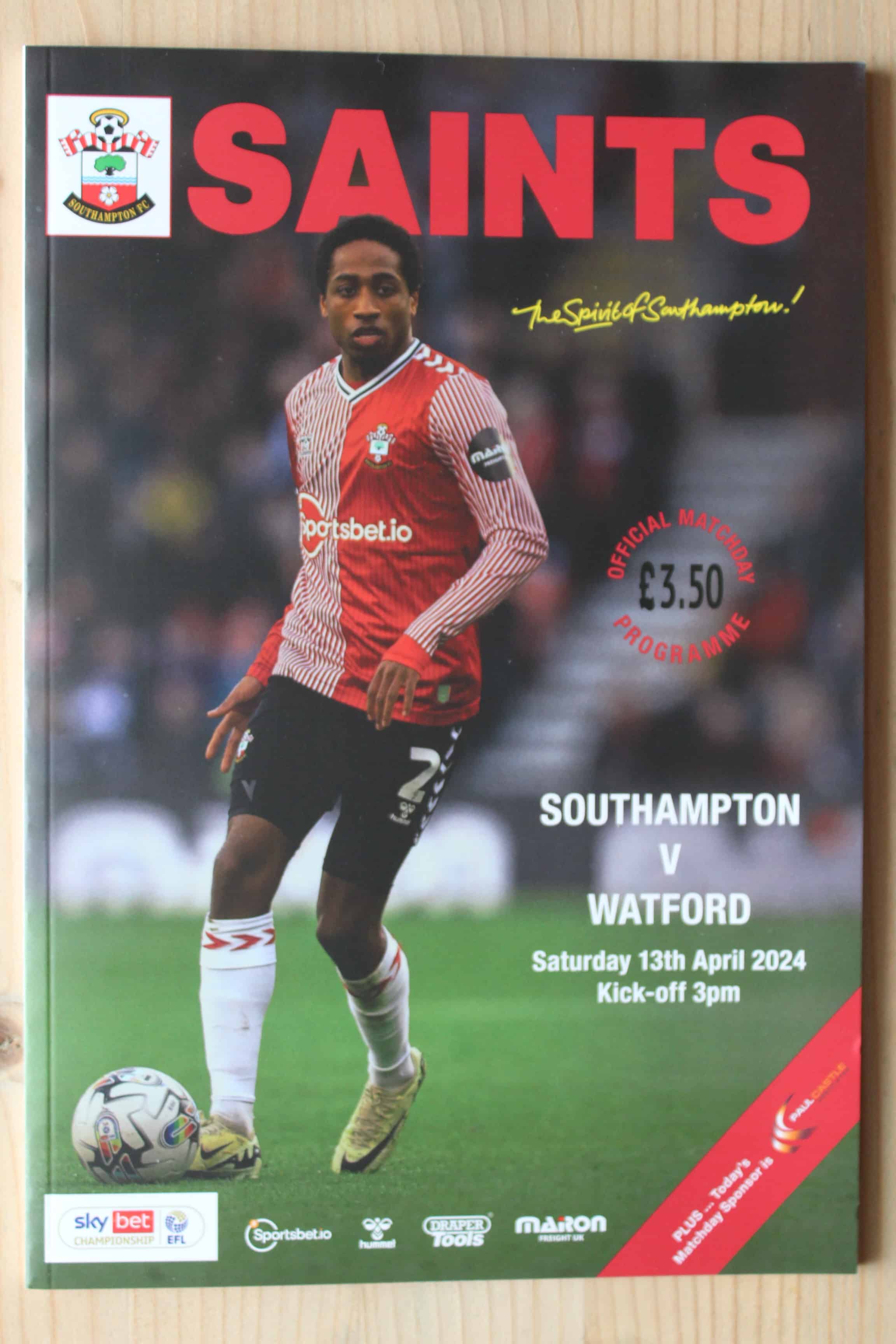 Southampton FC v Watford FC