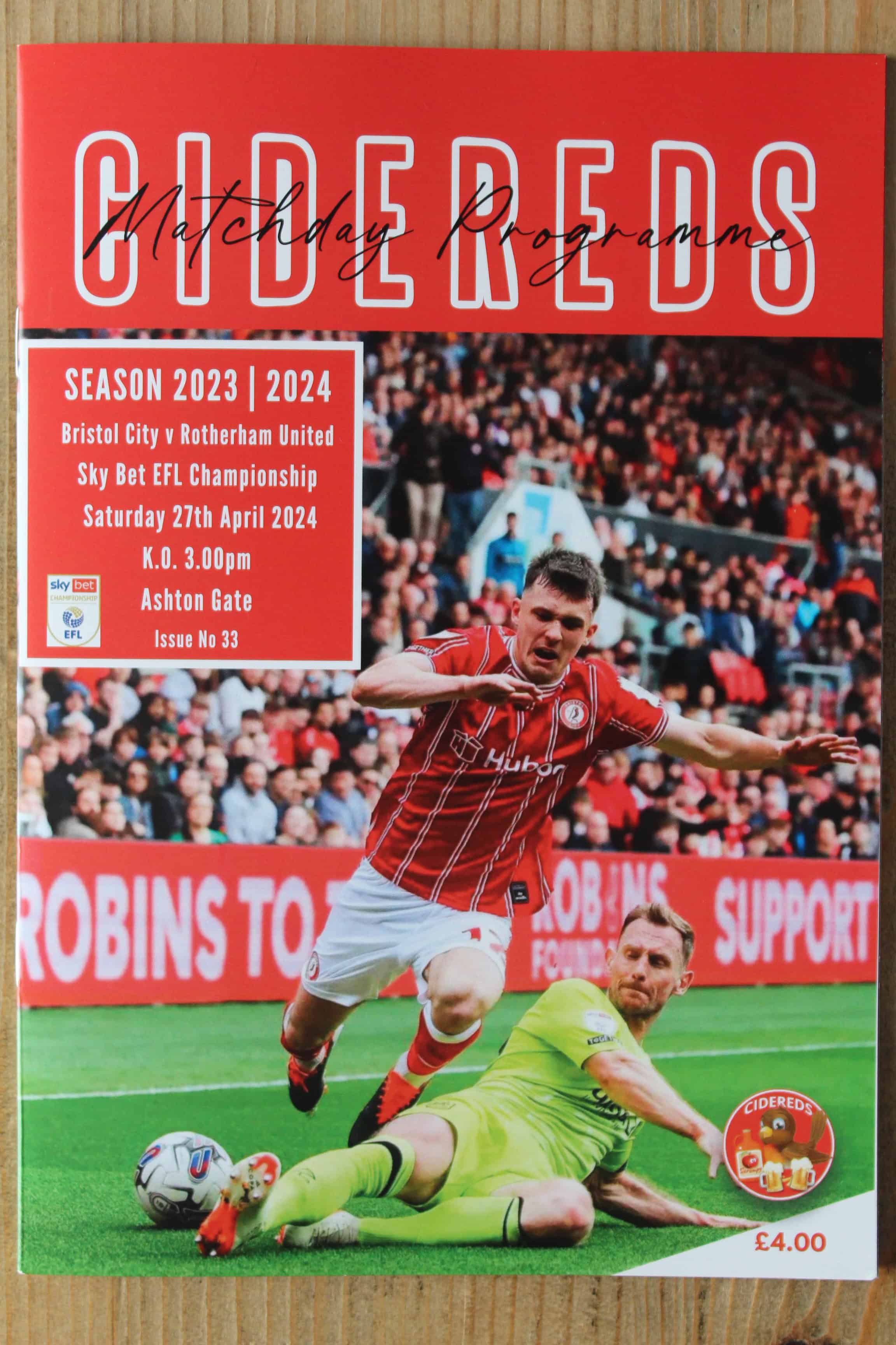 Bristol City FC v Rotherham United FC