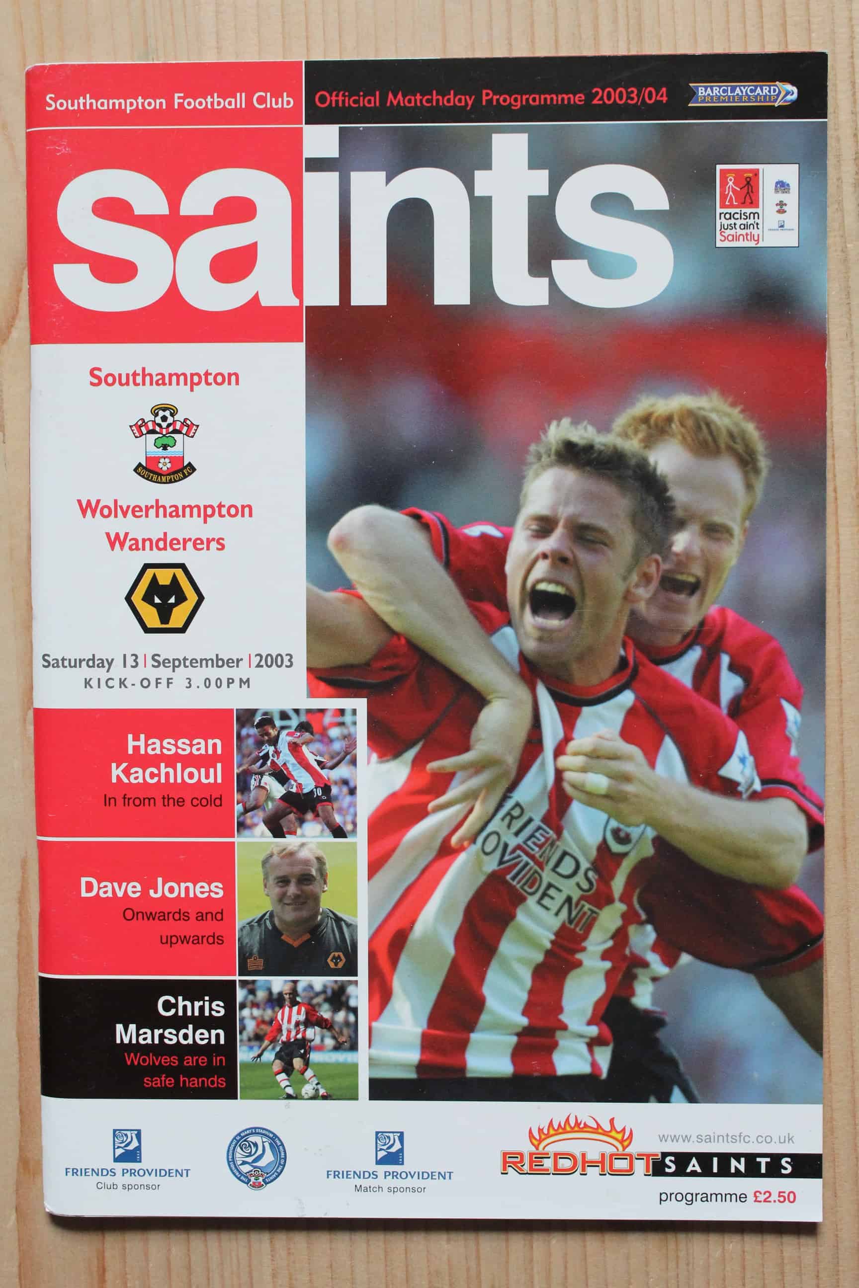 Southampton FC v Wolverhampton Wanderers FC