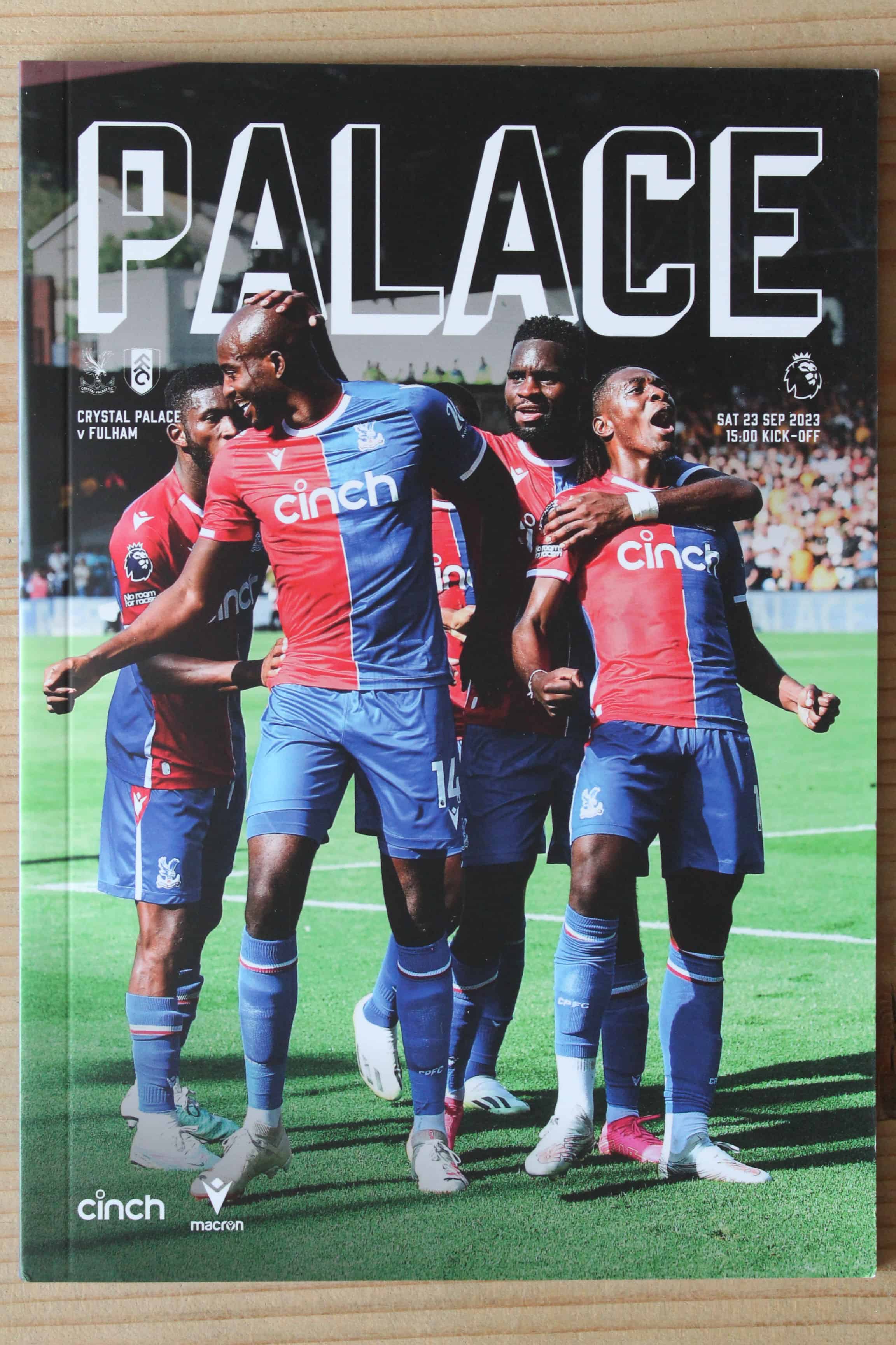 Crystal Palace FC v Fulham FC