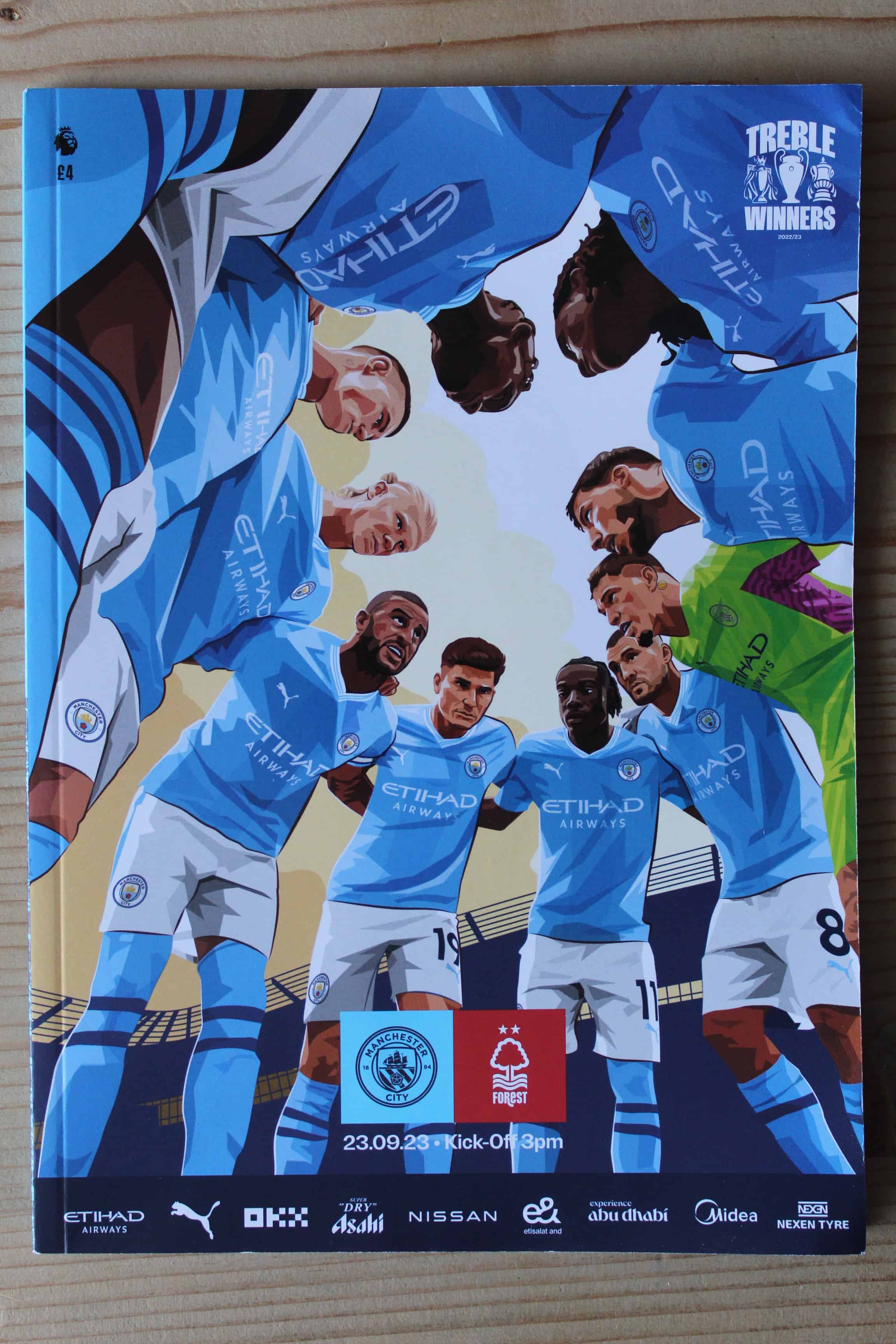 Manchester City FC v Nottingham Forest FC