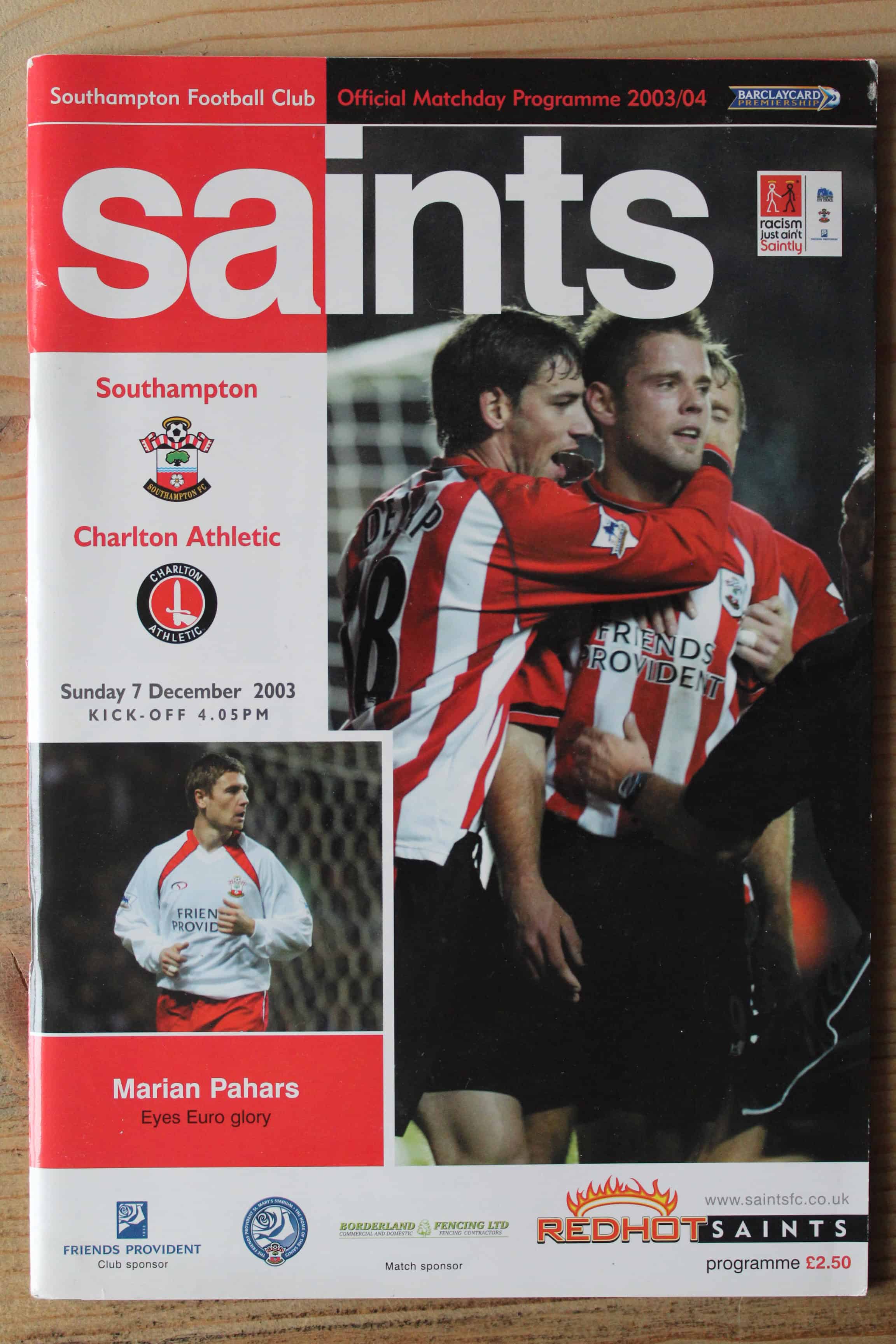 Southampton FC v Charlton Athletic FC