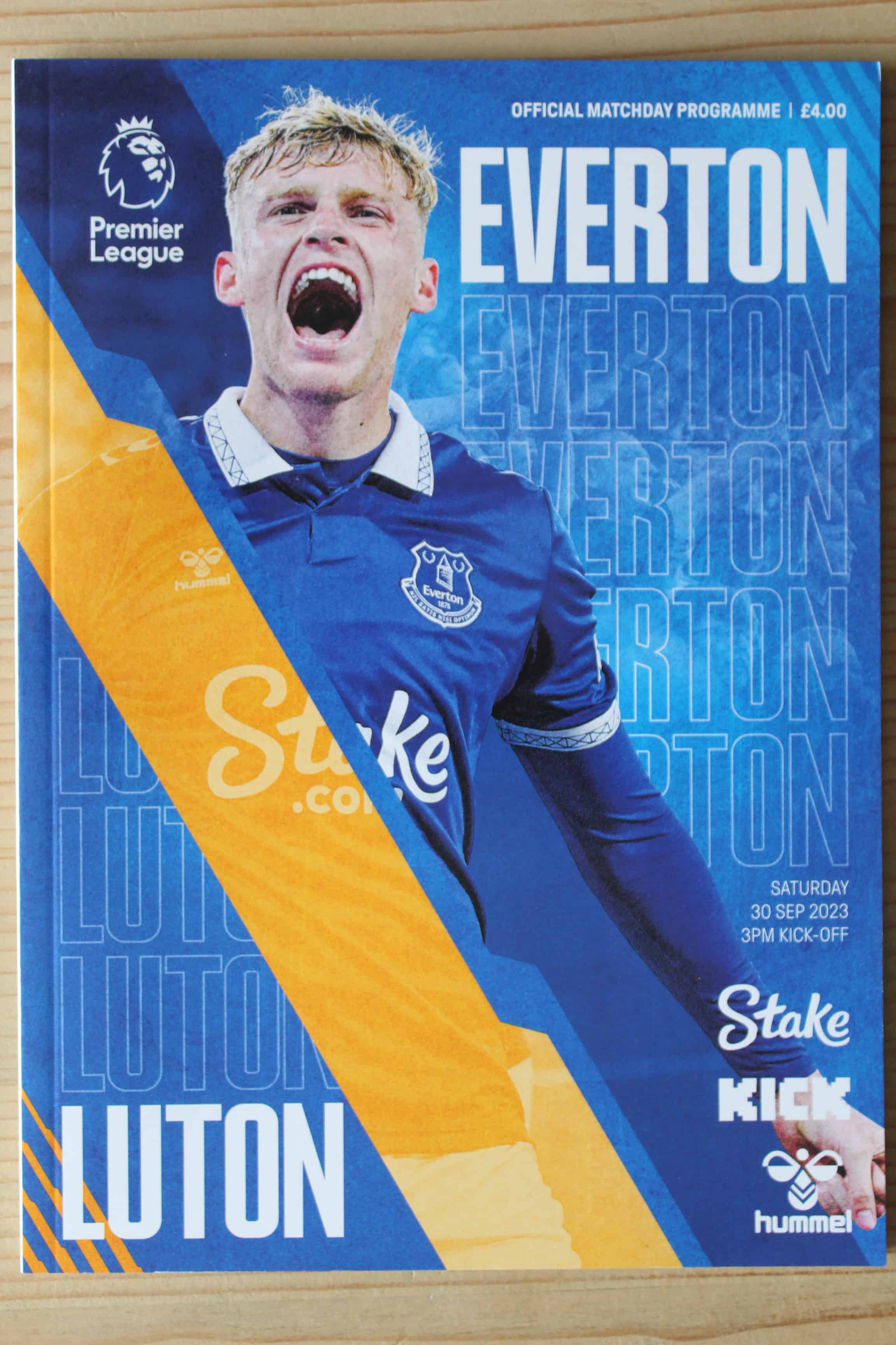 Everton FC v Luton Town FC