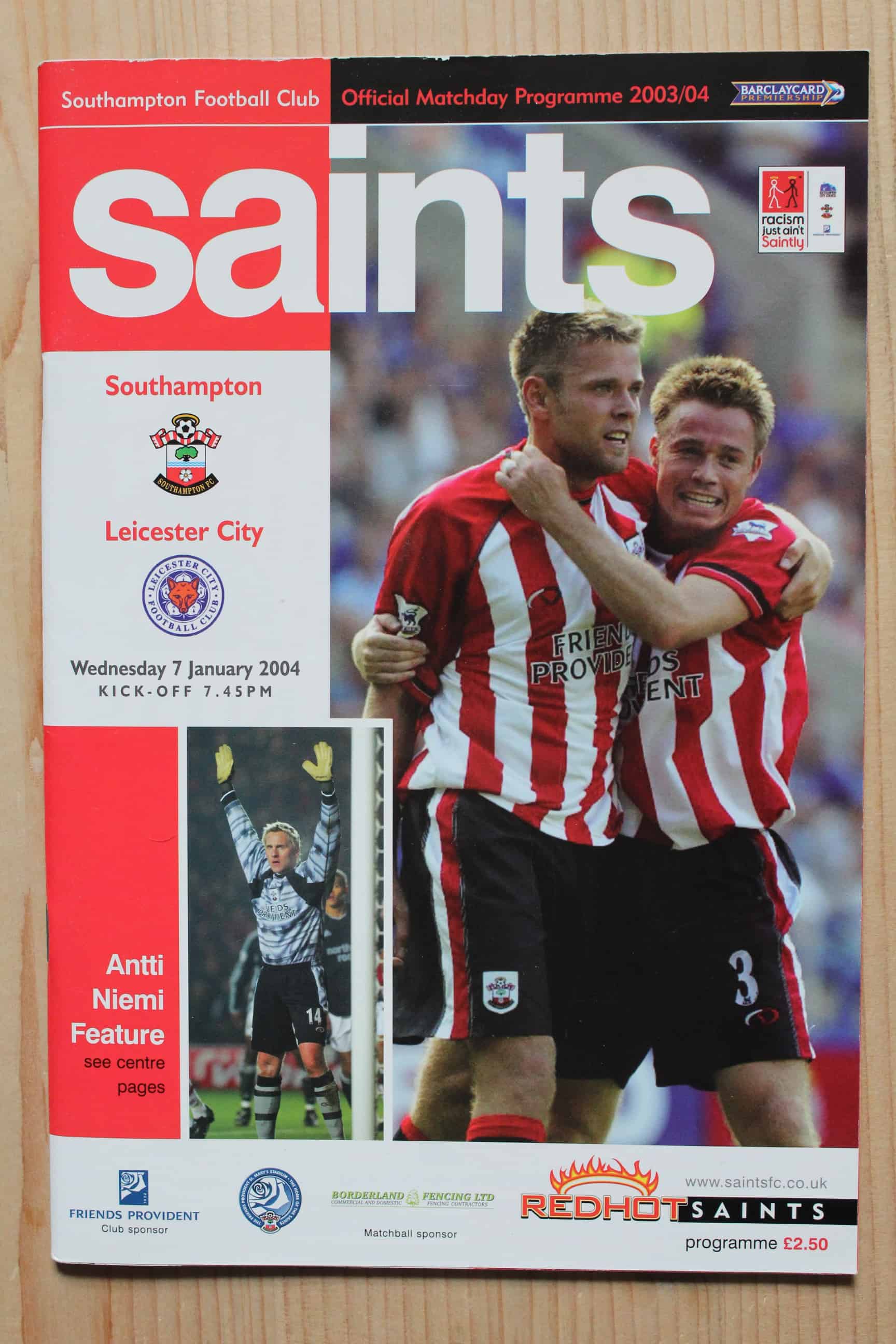 Southampton FC v Leicester City FC