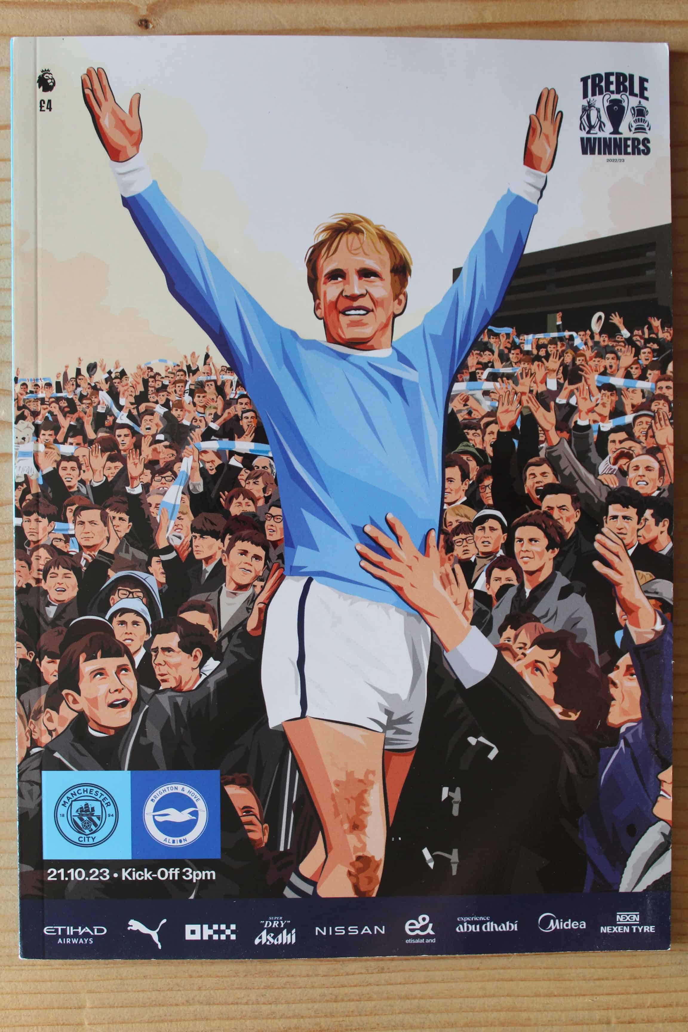 Manchester City FC v Brighton & Hove Albion FC