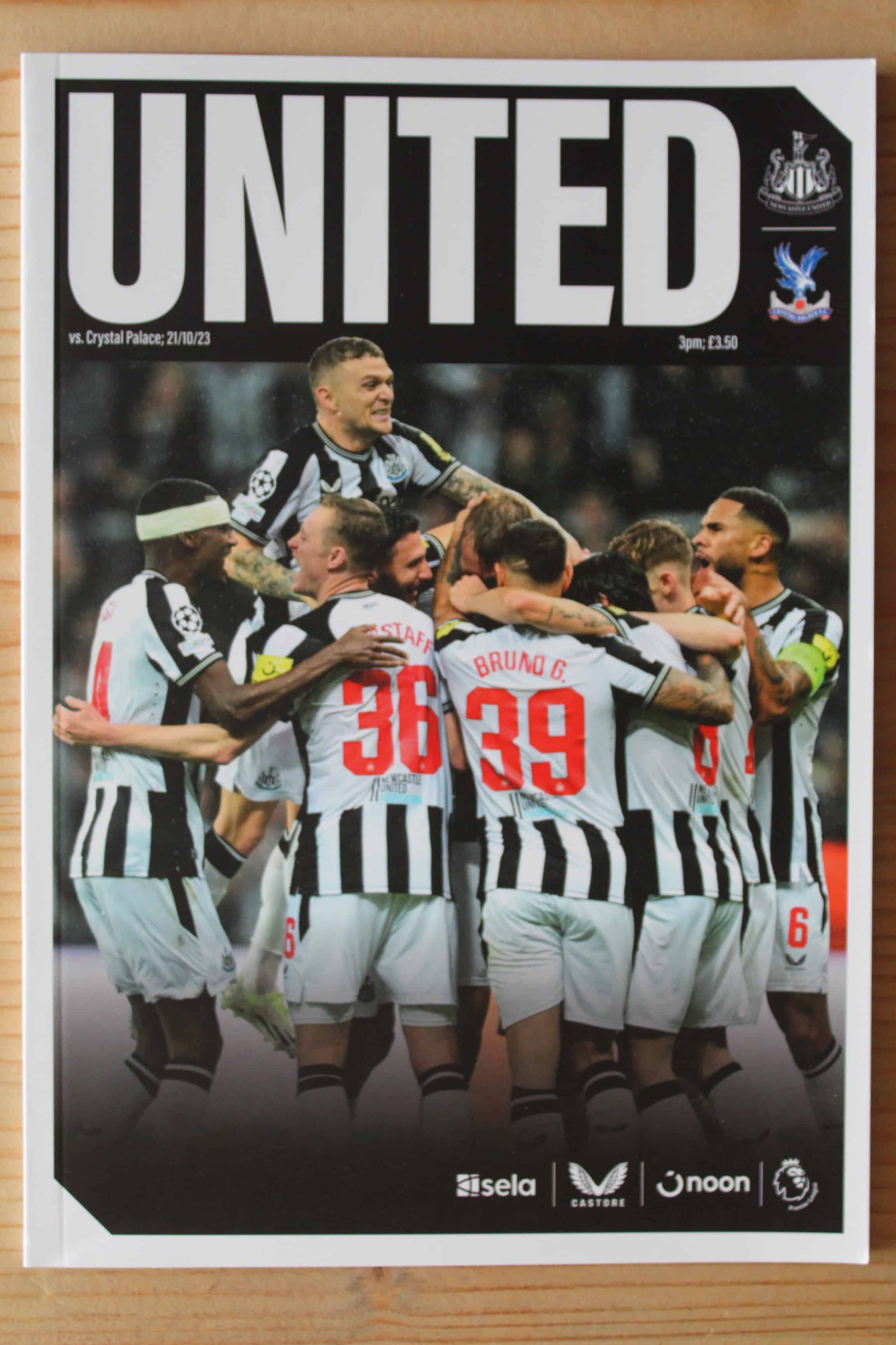 Newcastle United FC v Crystal Palace FC