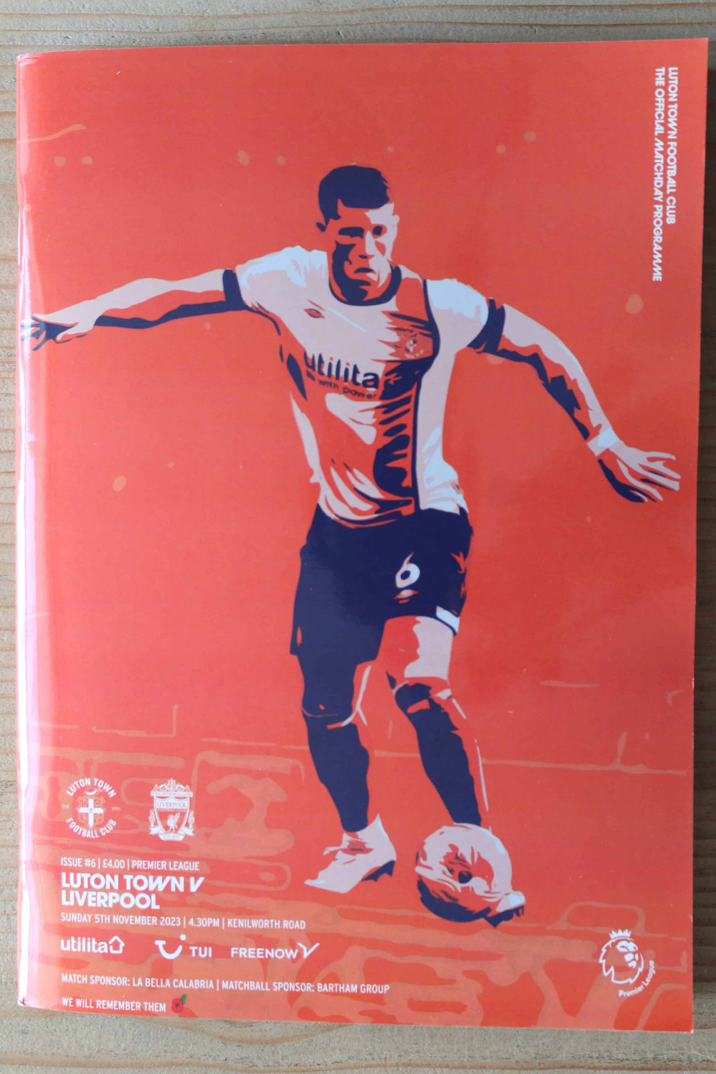 Luton Town FC v Liverpool FC