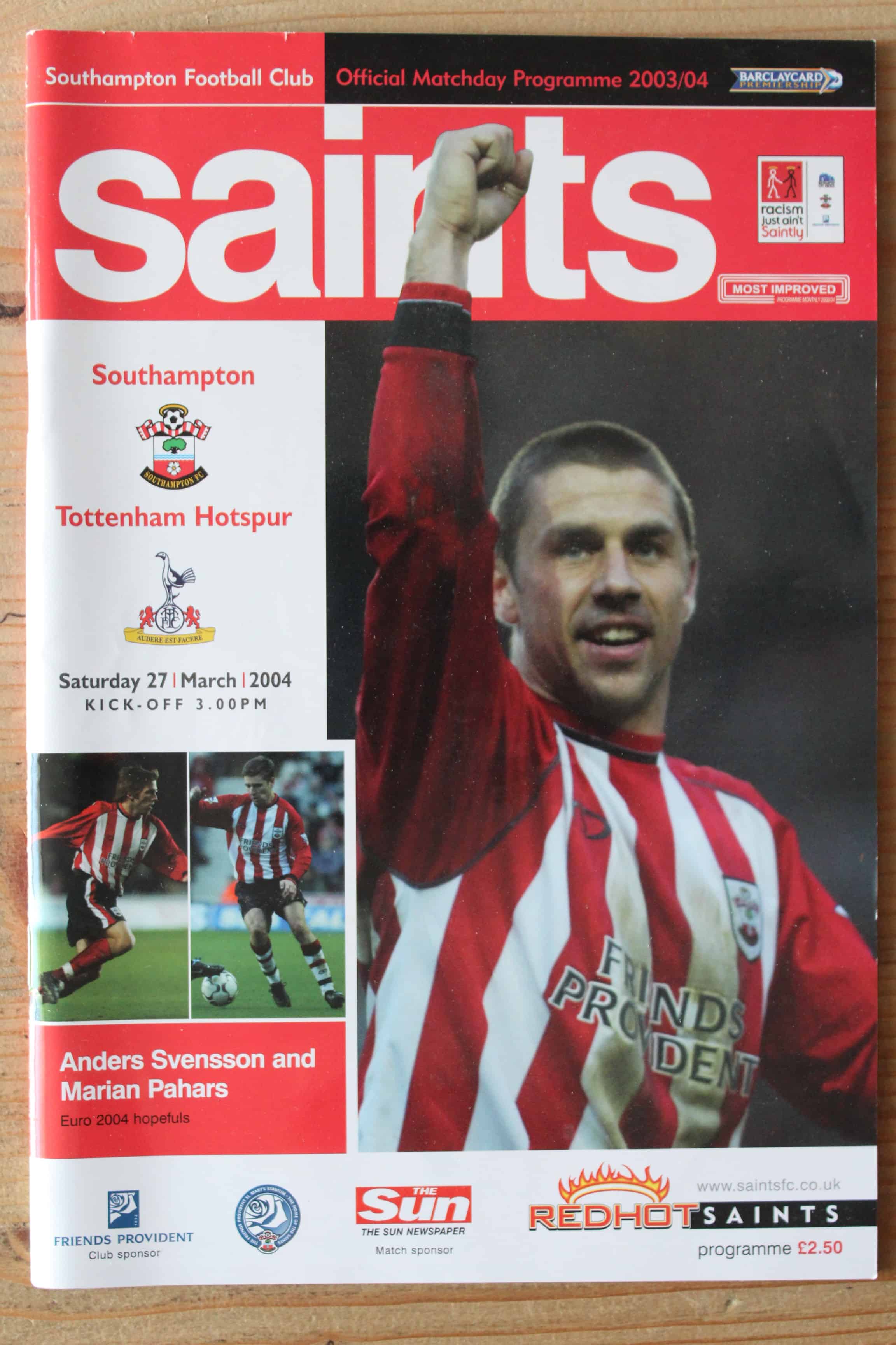 Southampton FC v Tottenham Hotspur FC