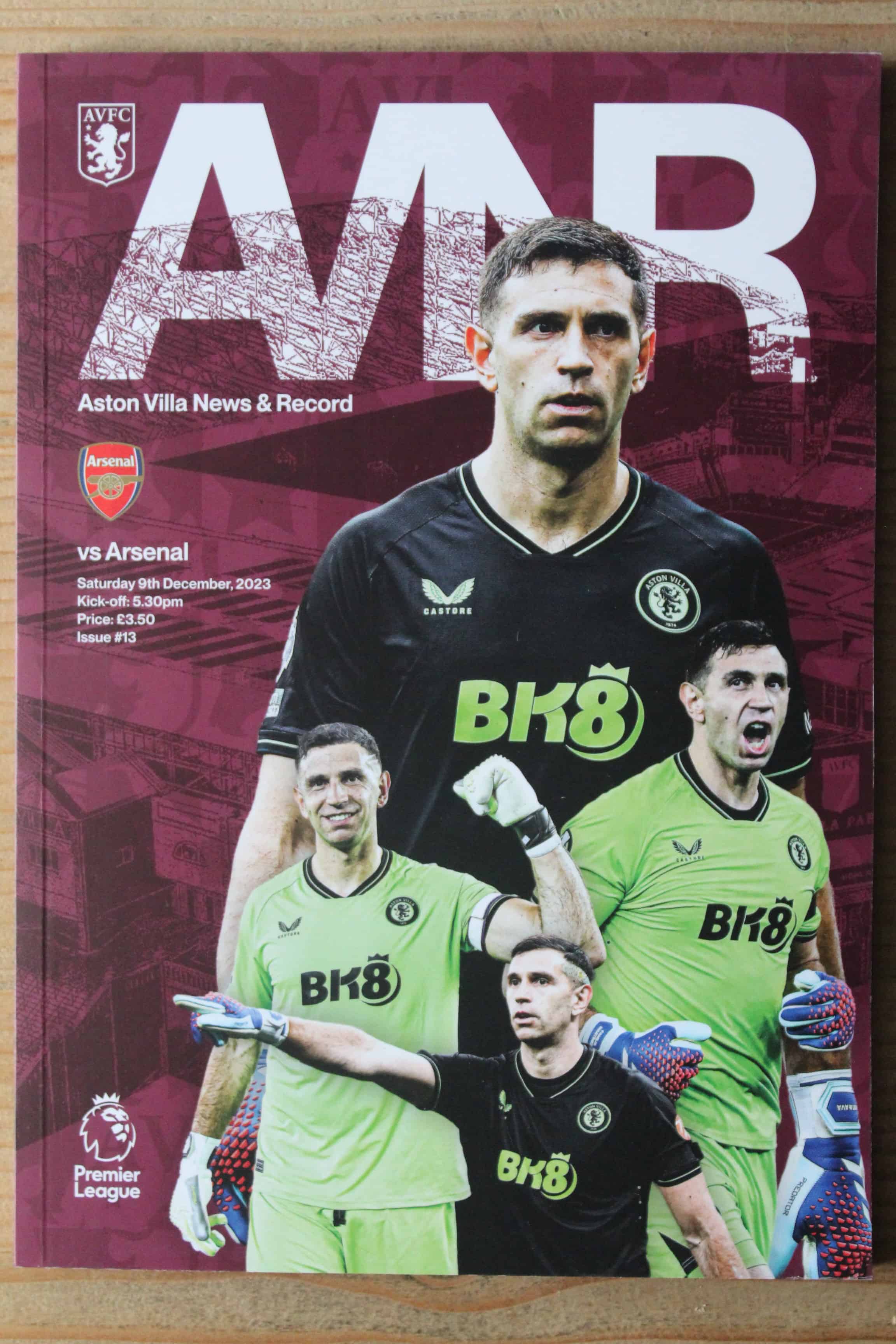 Aston Villa FC v Arsenal FC