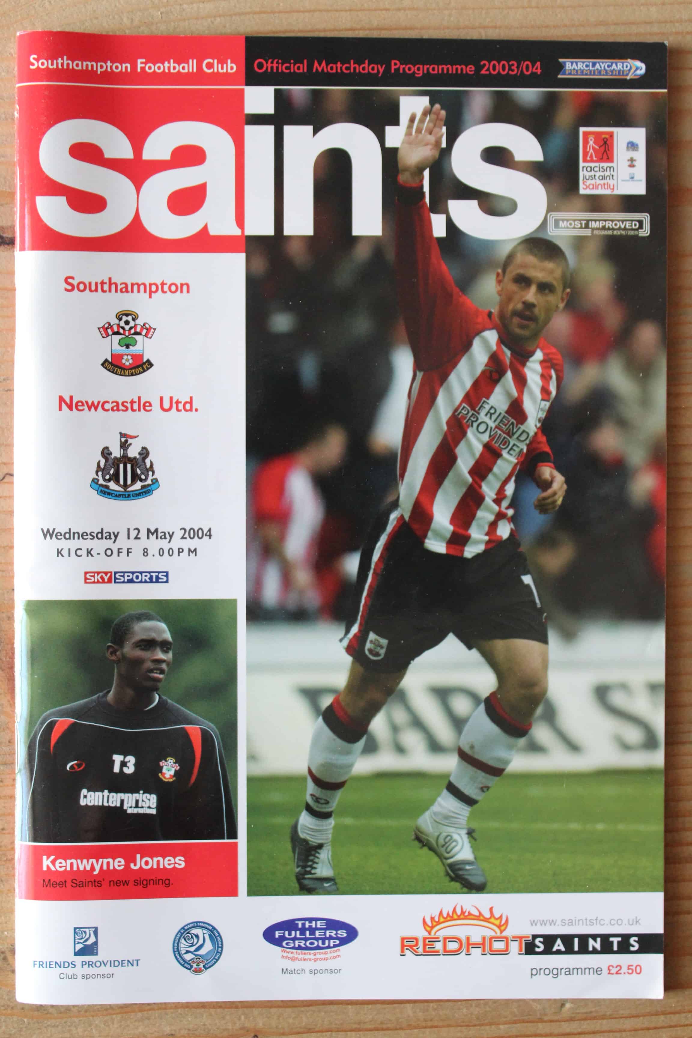 Southampton FC v Newcastle United FC