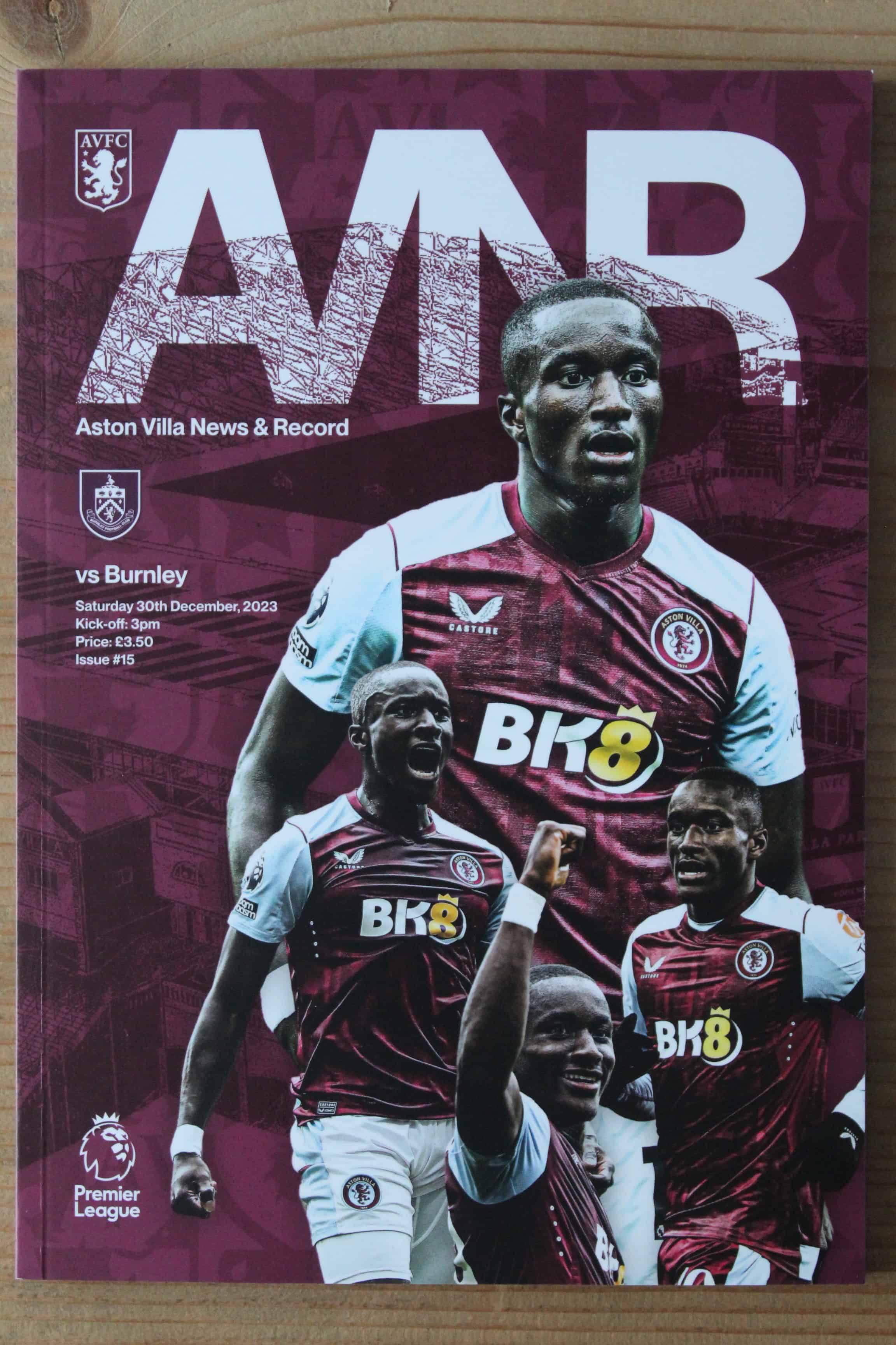 Aston Villa FC v Burnley FC