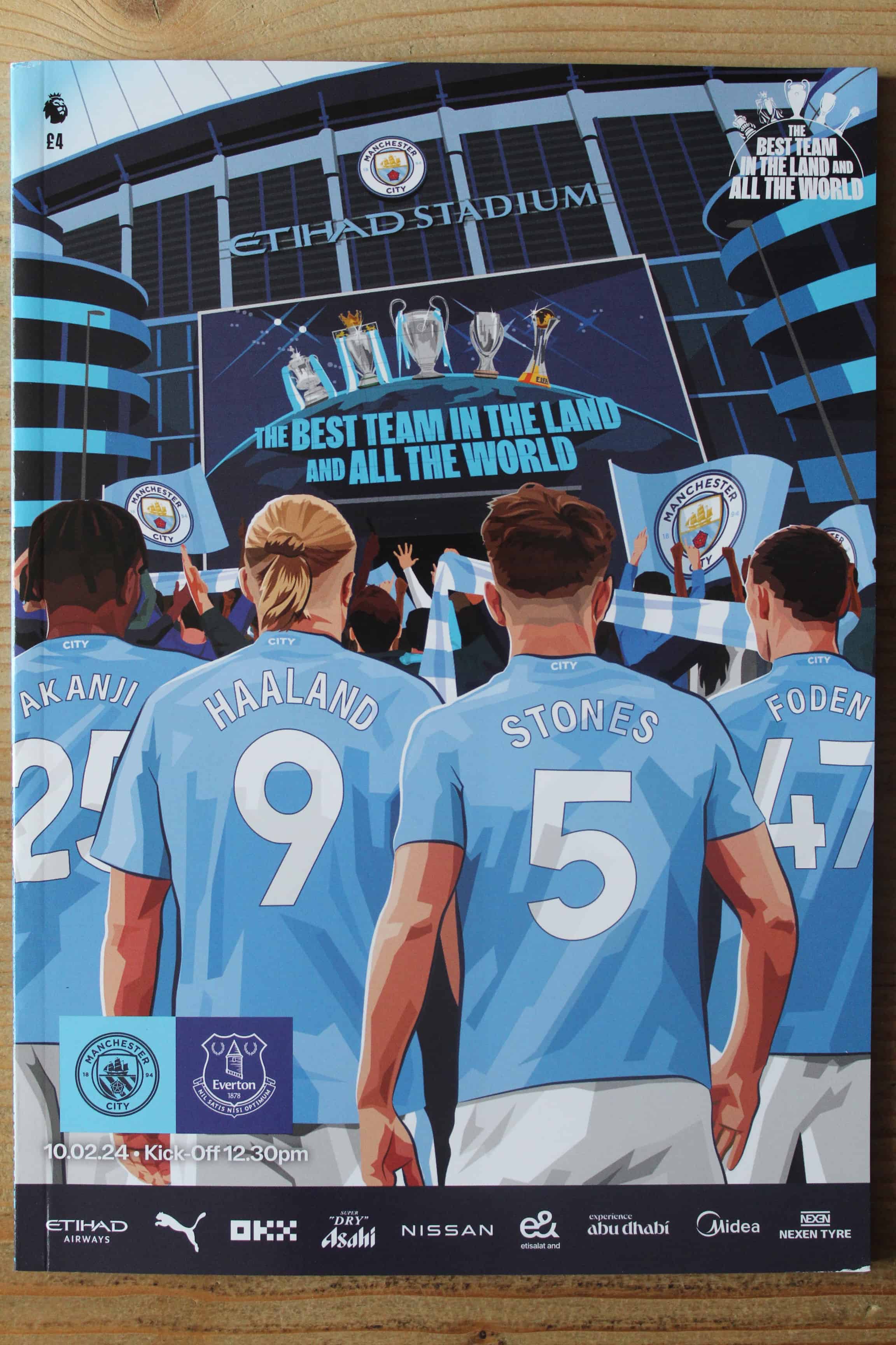 Manchester City FC v Everton FC