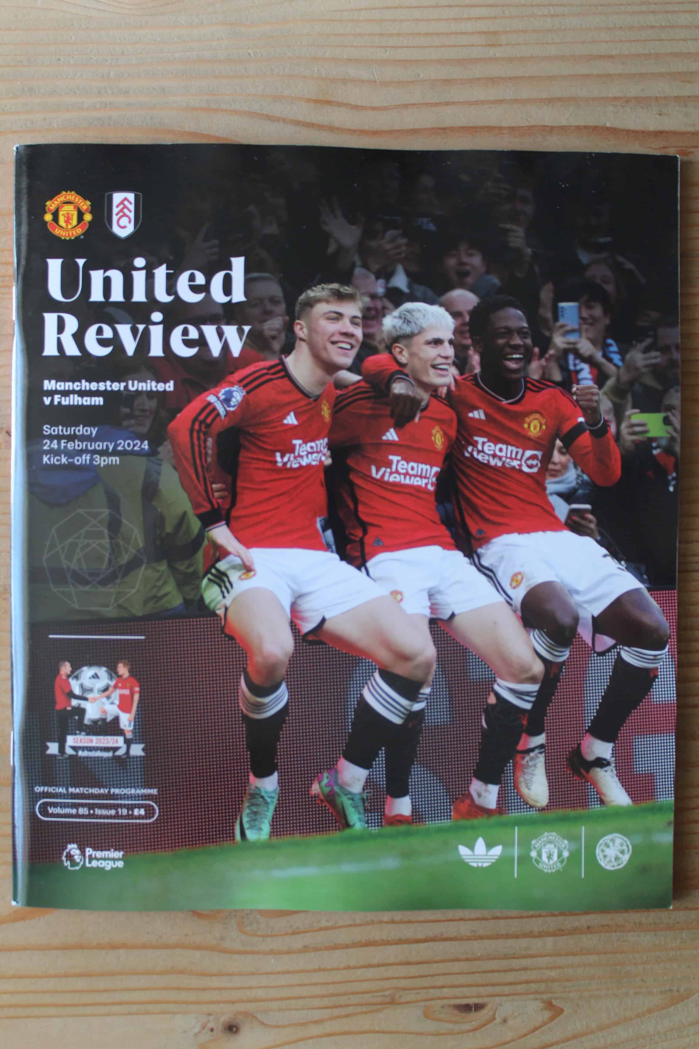 Manchester United FC v Fulham FC