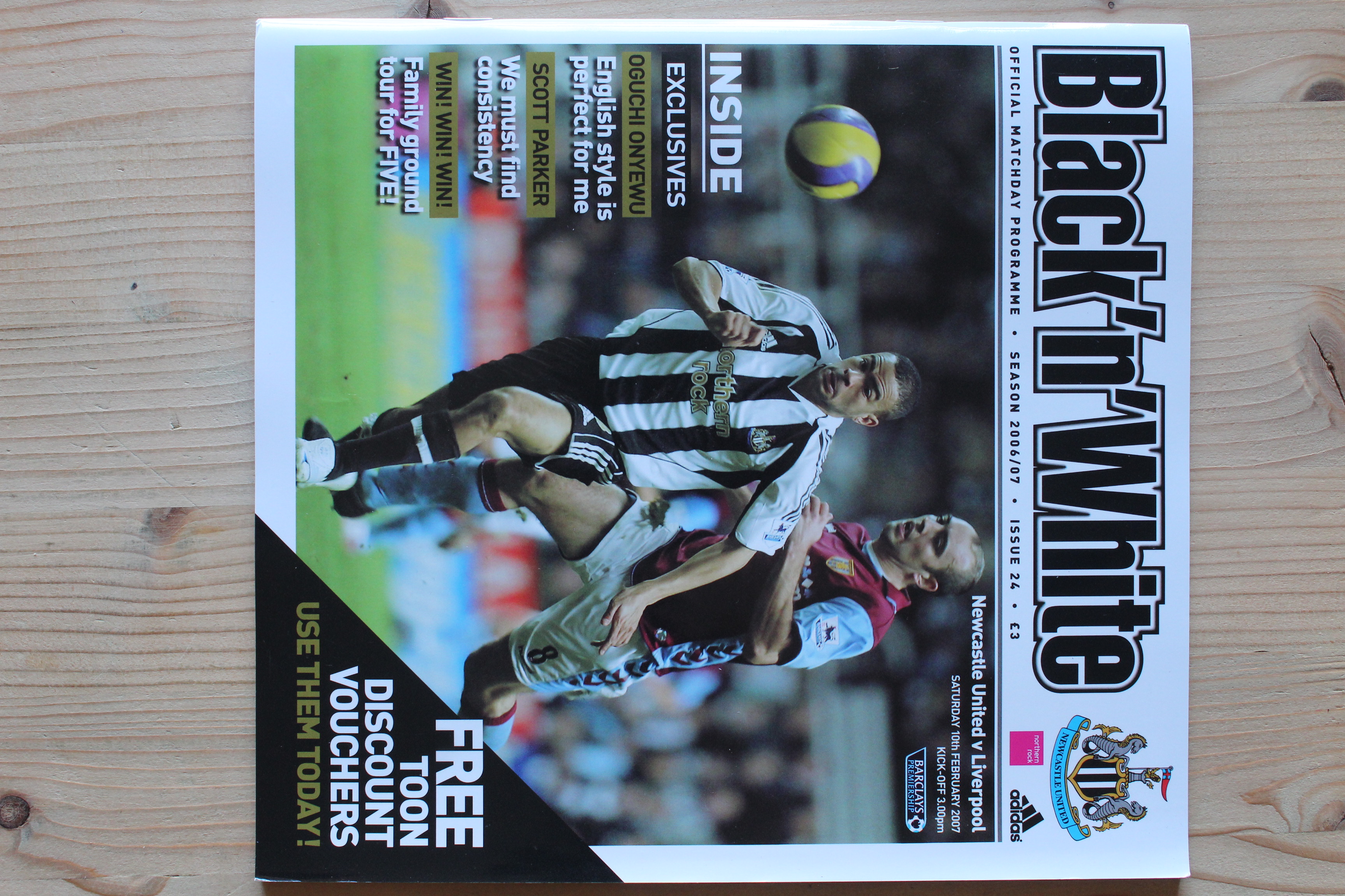 Newcastle United FC v Liverpool FC