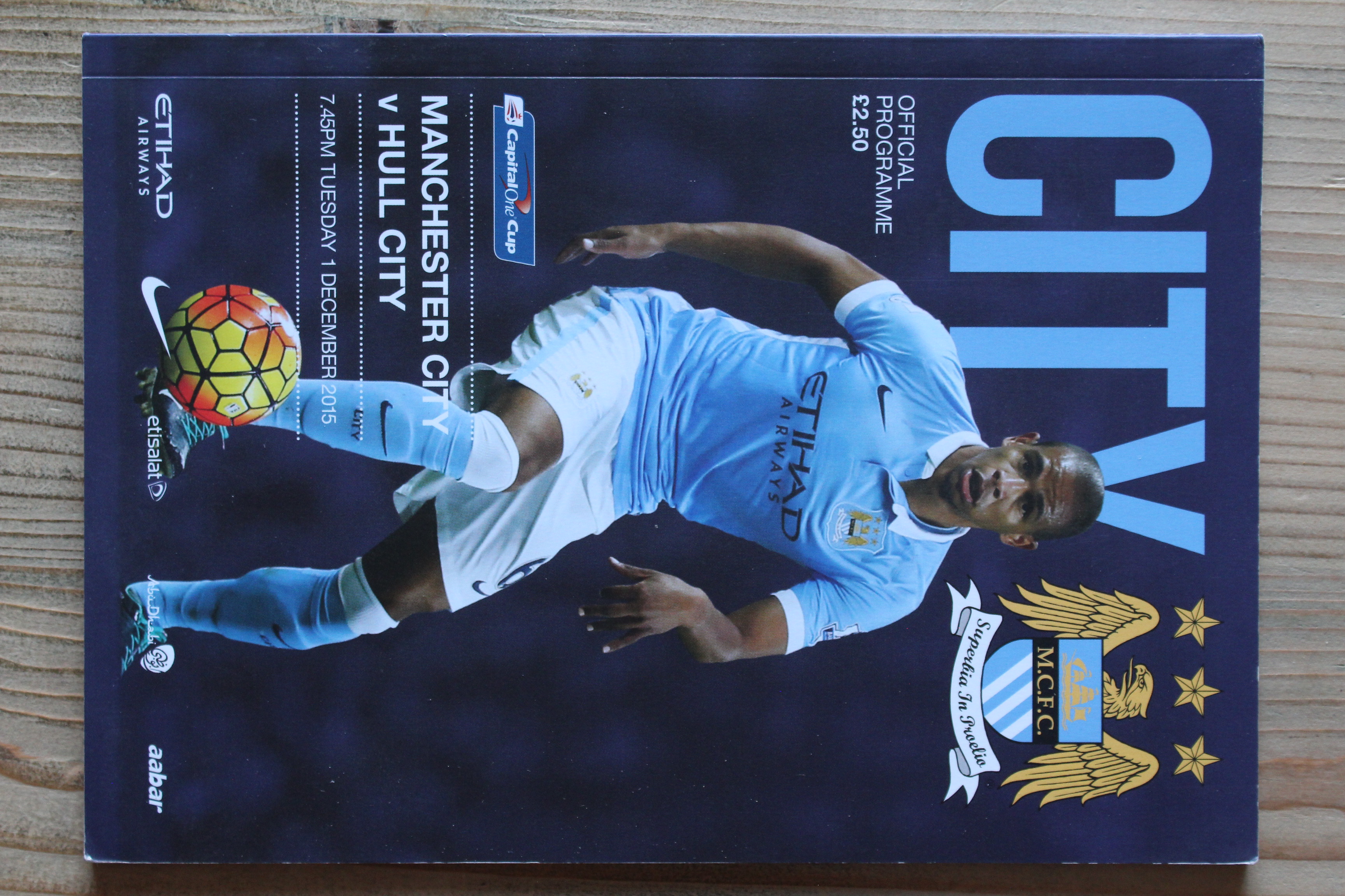 Manchester City FC v Hull City FC