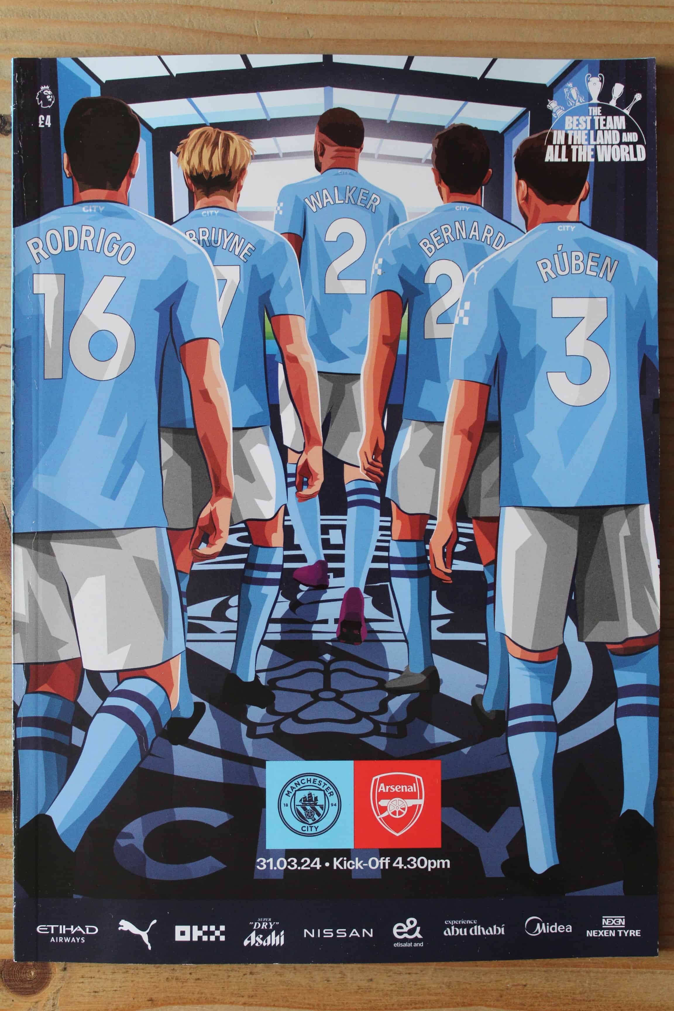 Manchester City FC v Arsenal FC