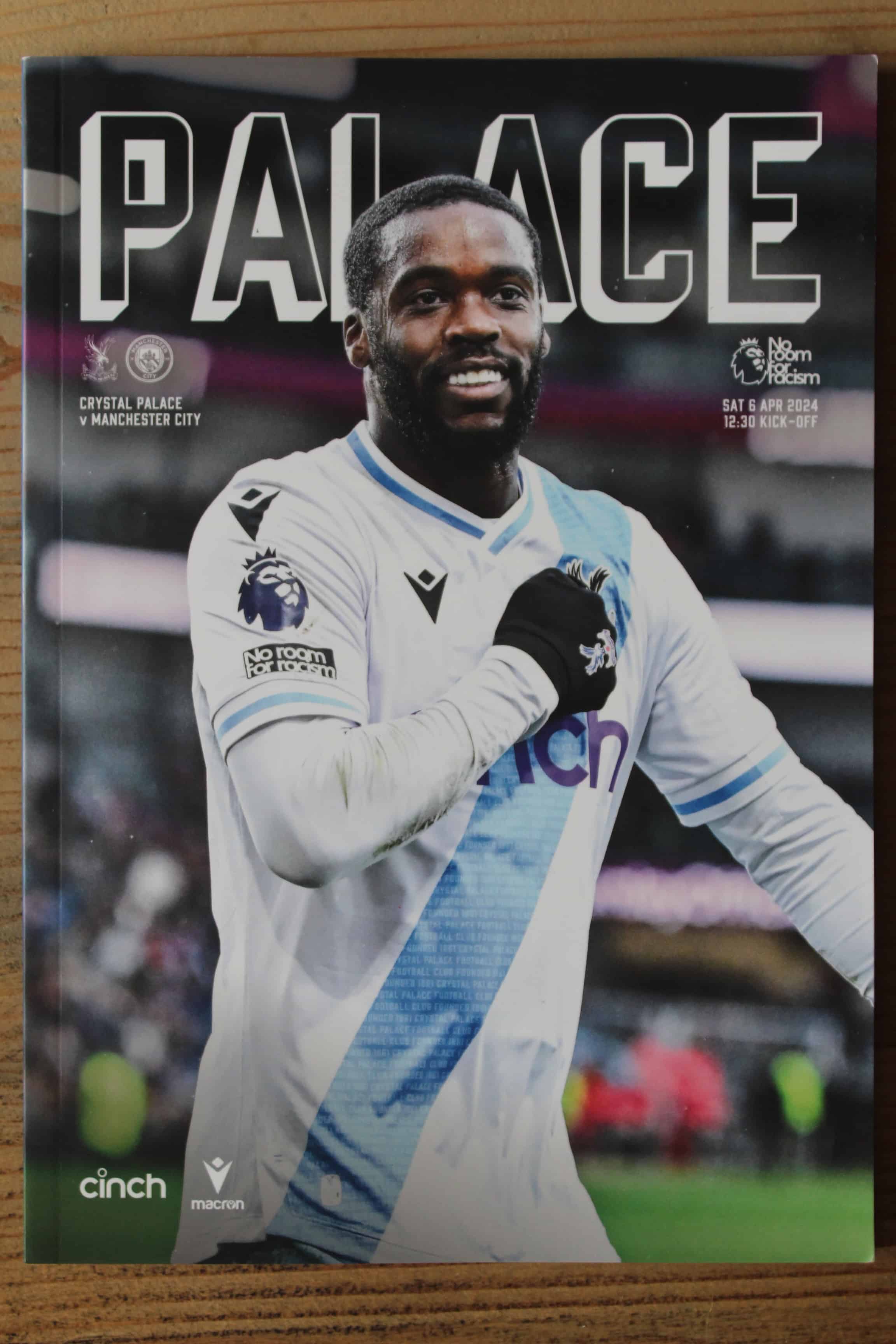 Crystal Palace FC v Manchester City FC