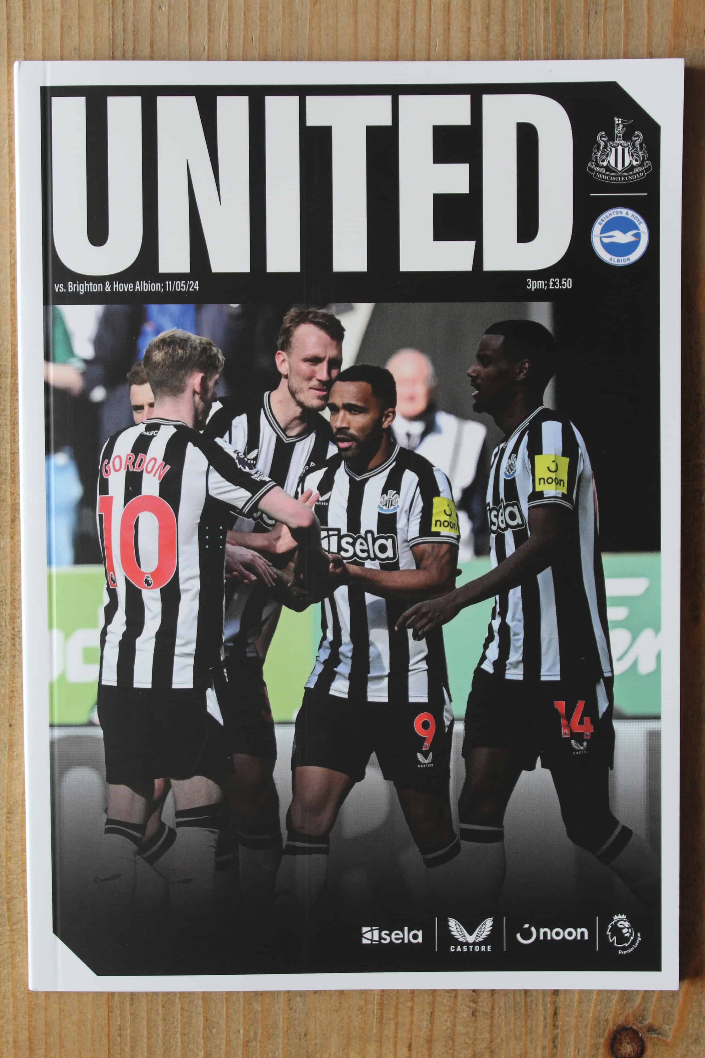 Newcastle United FC v Brighton & Hove Albion FC