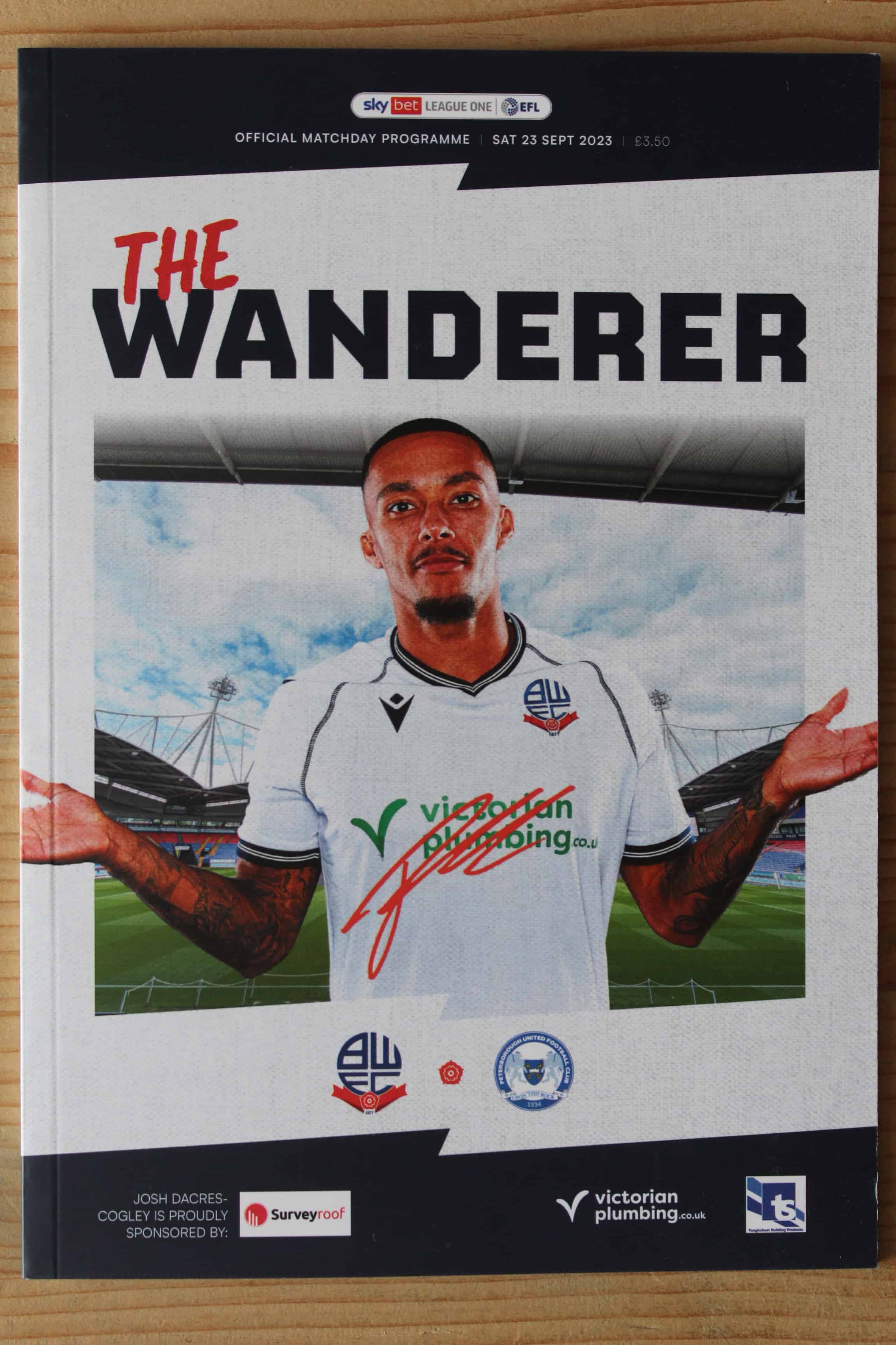 Bolton Wanderers FC v Peterborough United FC