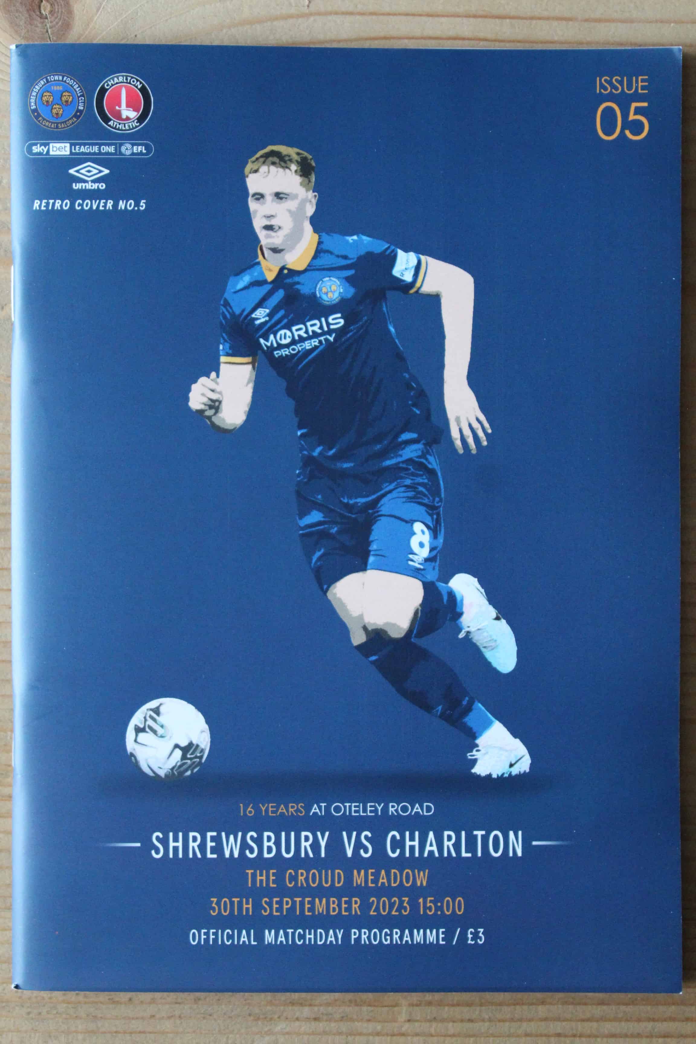 Shrewsbury Town FC v Charlton Athletic FC