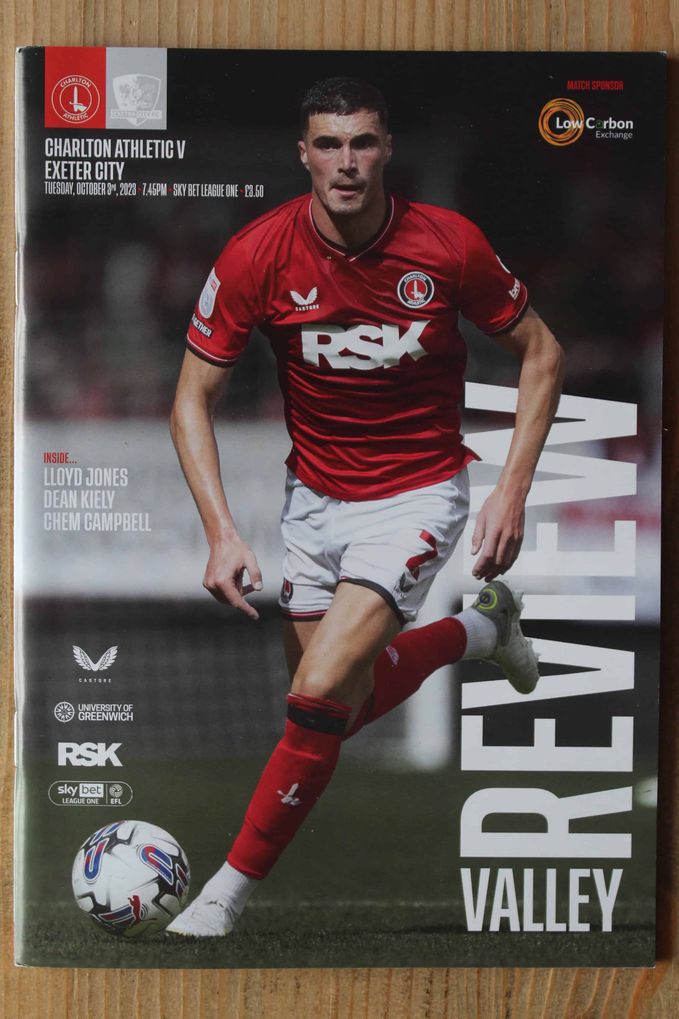 Charlton Athletic FC v Exeter City FC