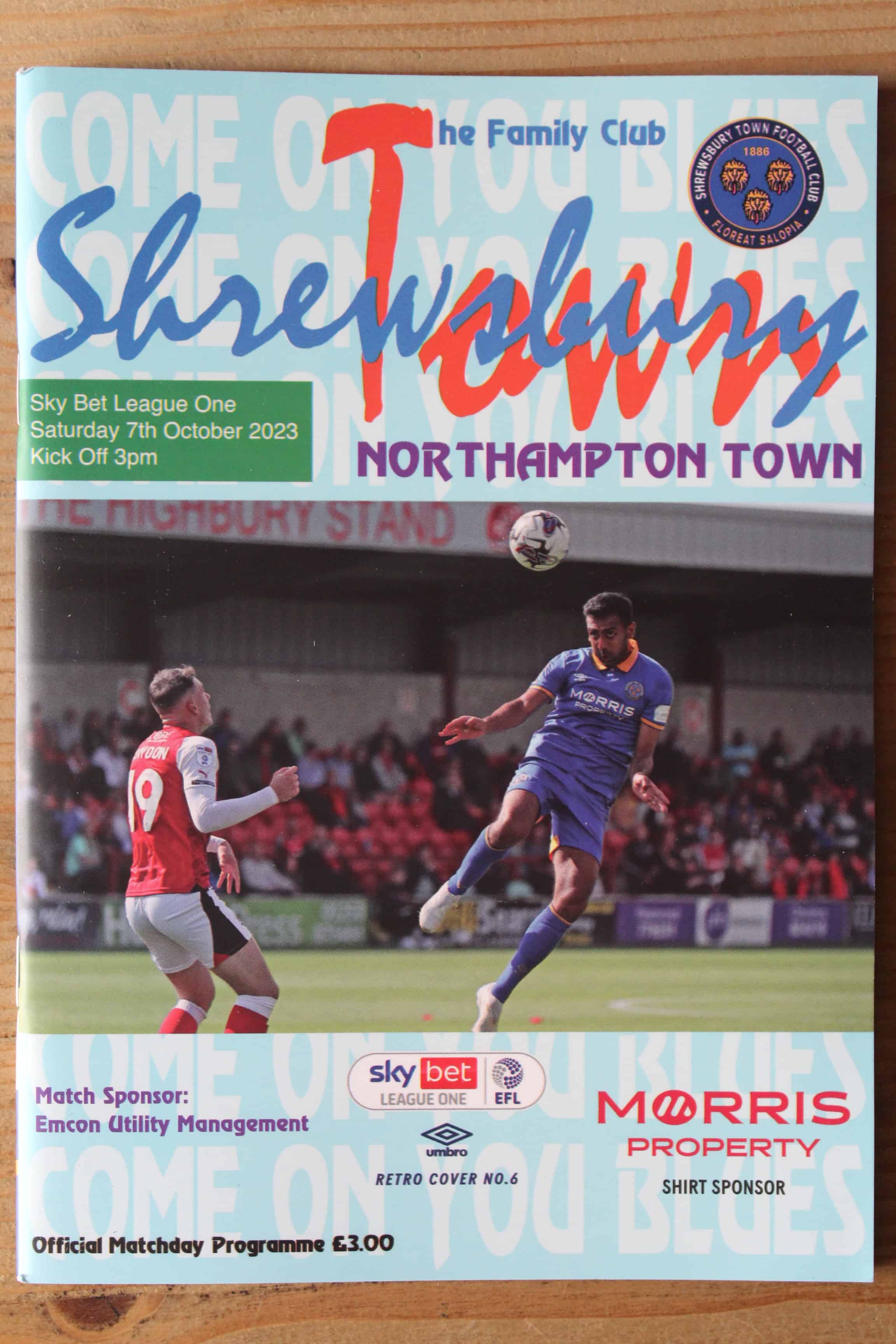 Shrewsbury Town FC v Northampton Town FC