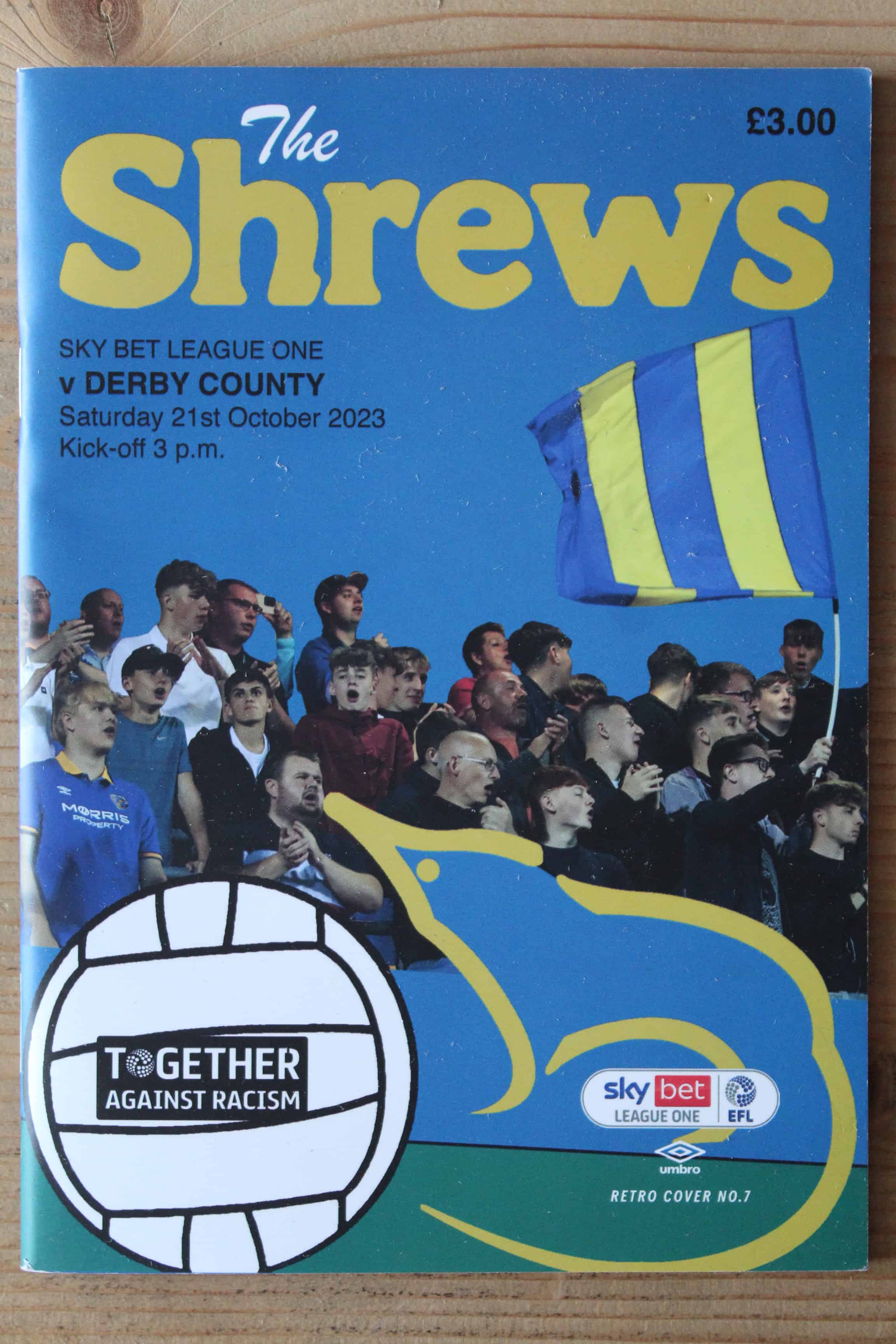 Shrewsbury Town FC v Derby County FC