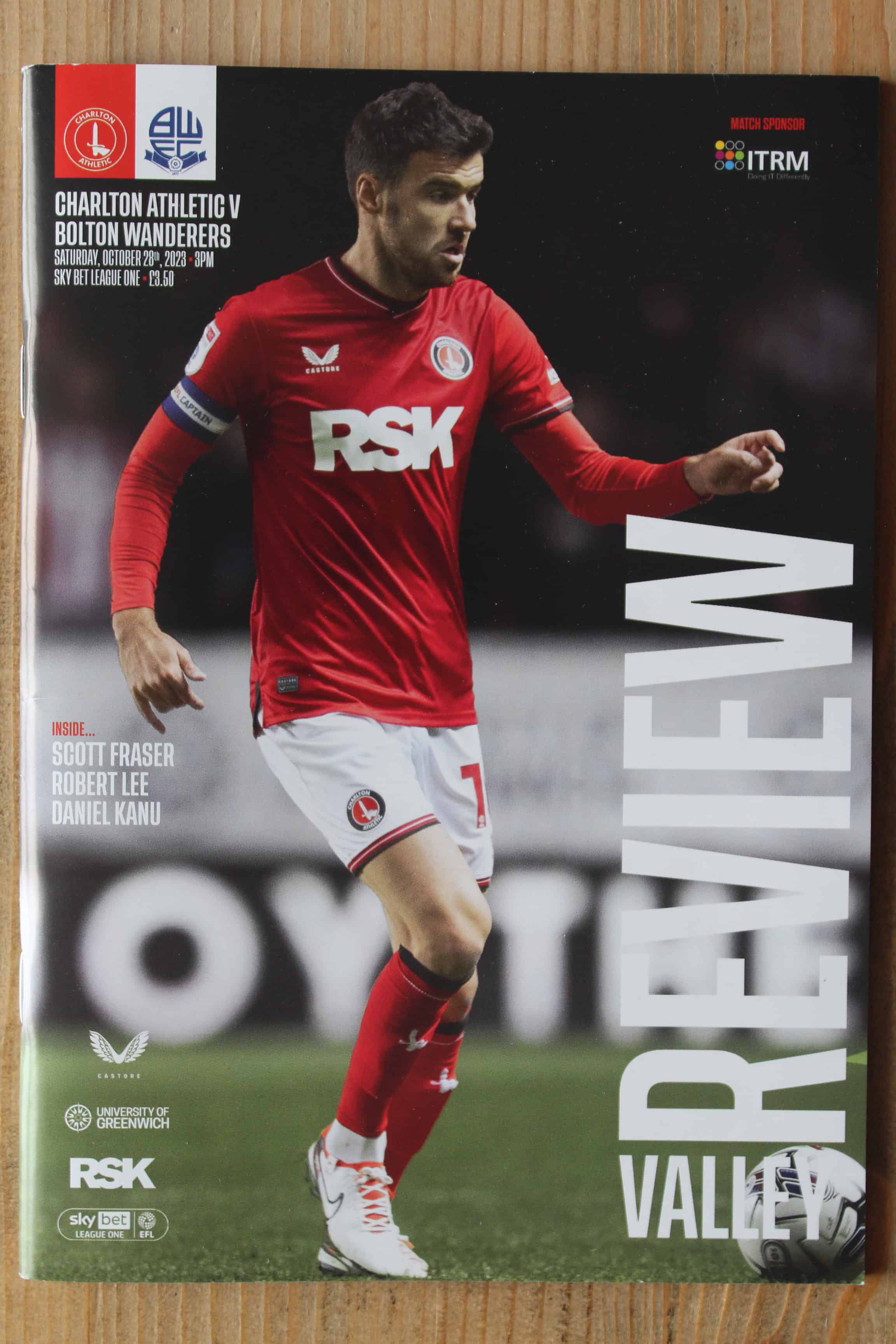 Charlton Athletic FC v Bolton Wanderers FC