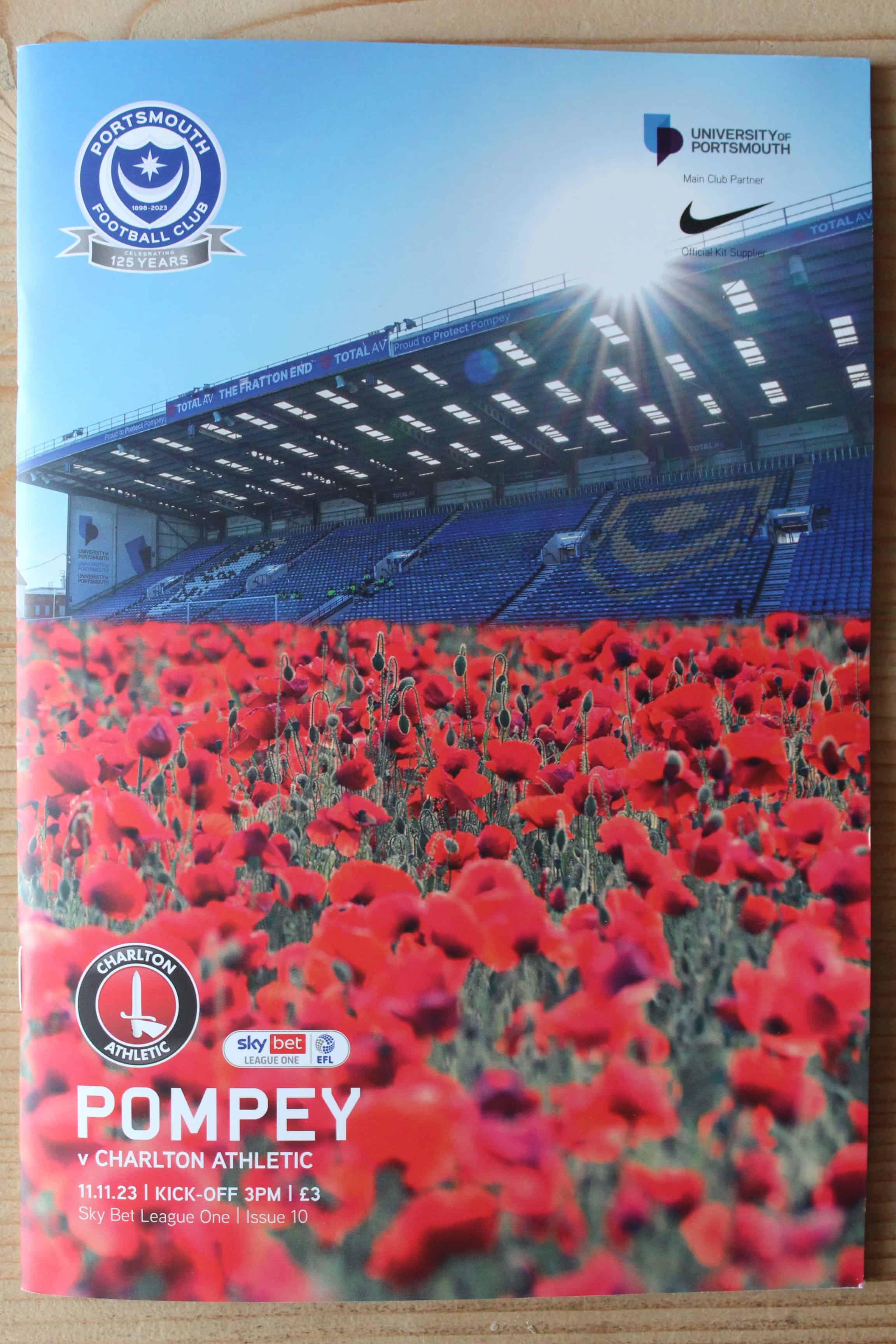 Portsmouth FC v Charlton Athletic FC