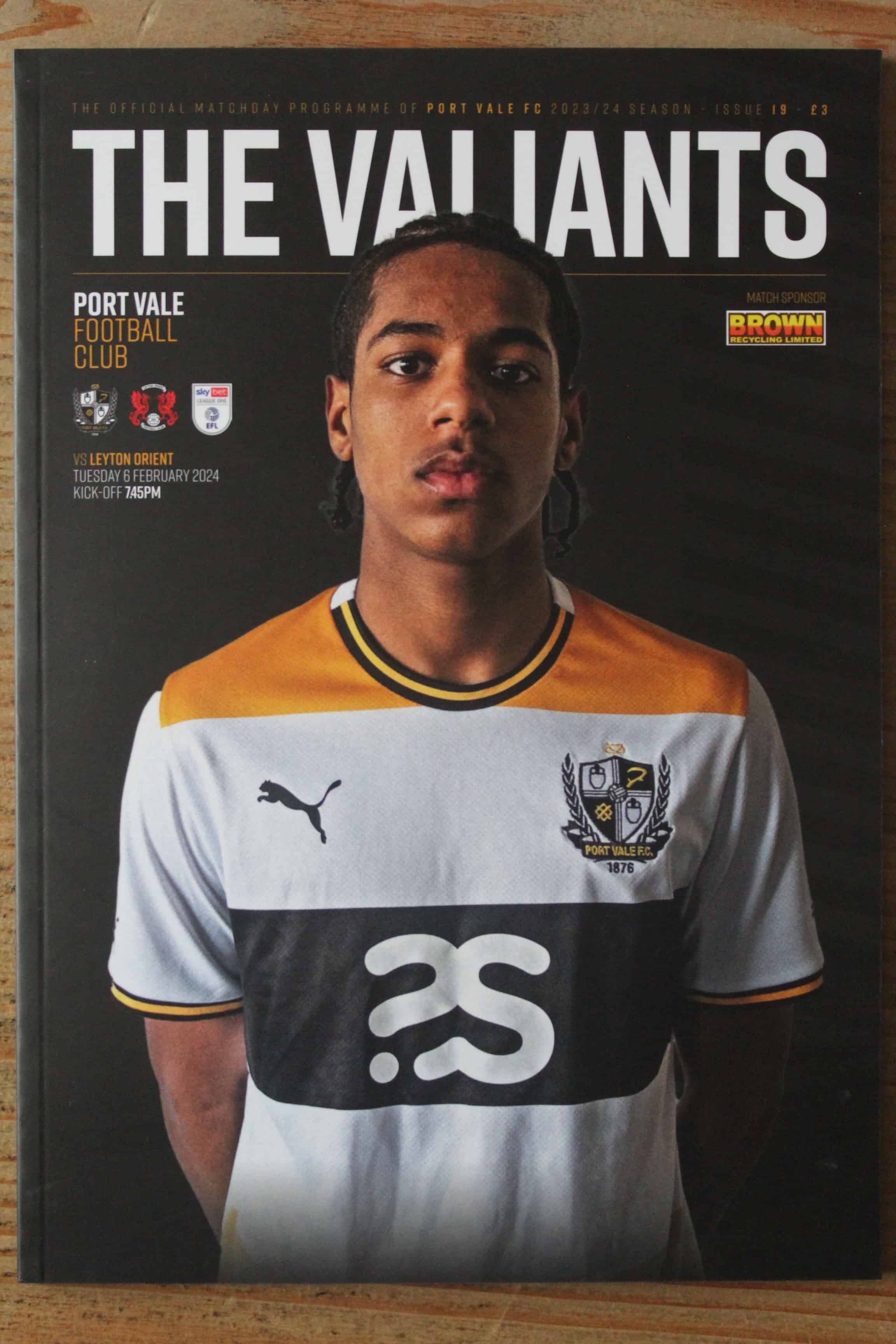 Port Vale FC v Leyton Orient FC