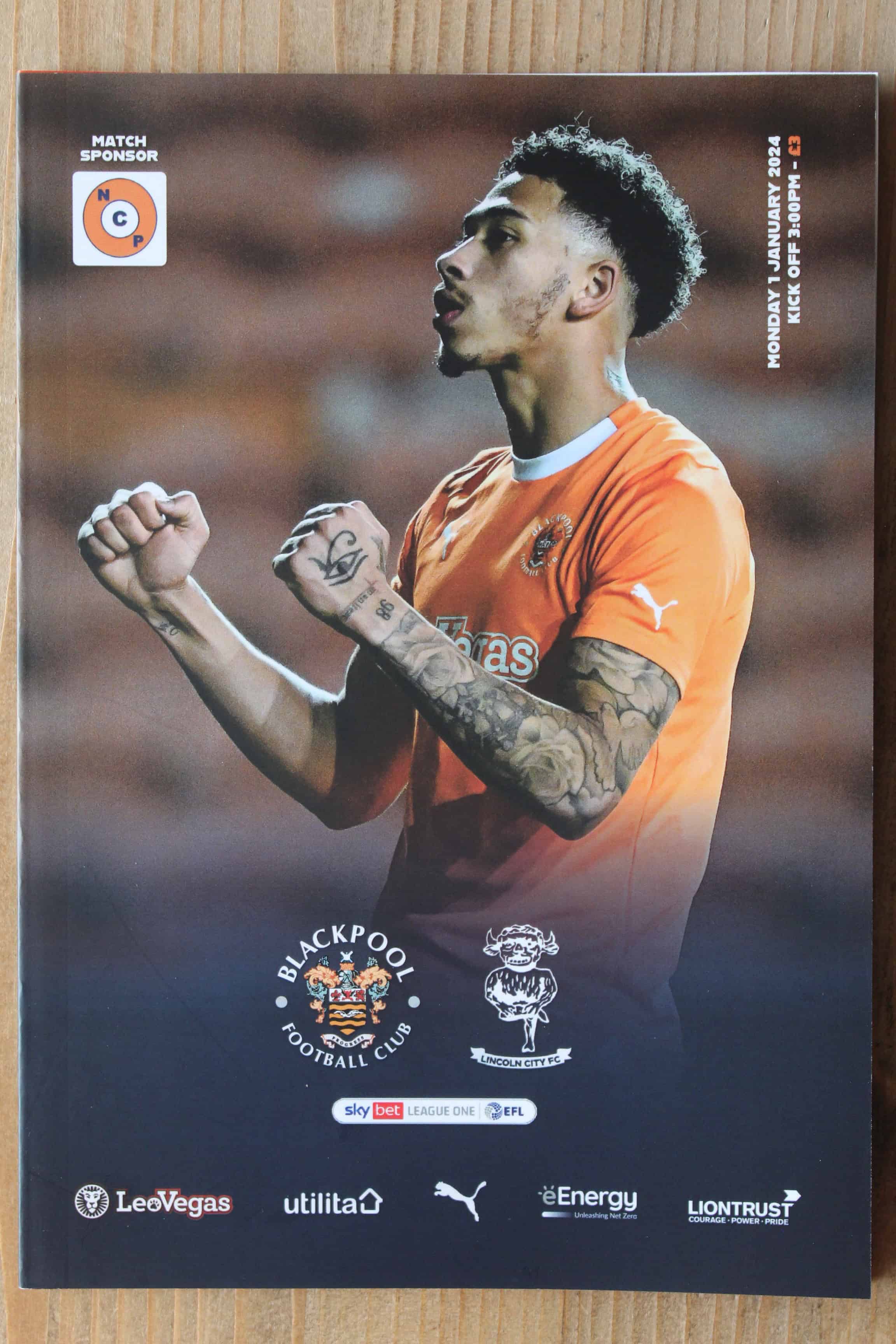 Blackpool FC v Lincoln City FC