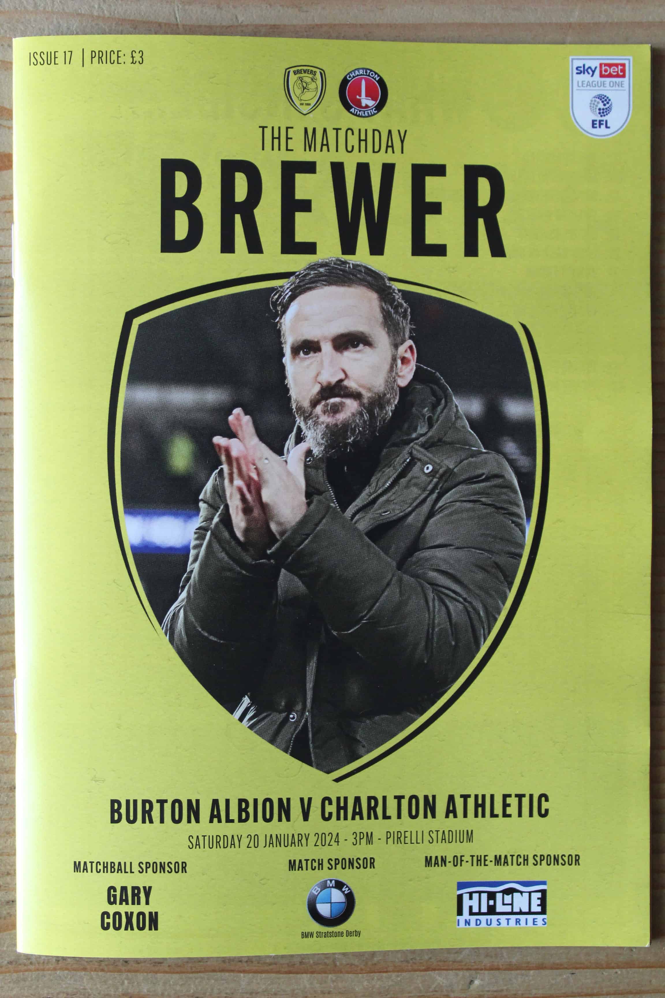 Burton Albion FC v Charlton Athletic FC