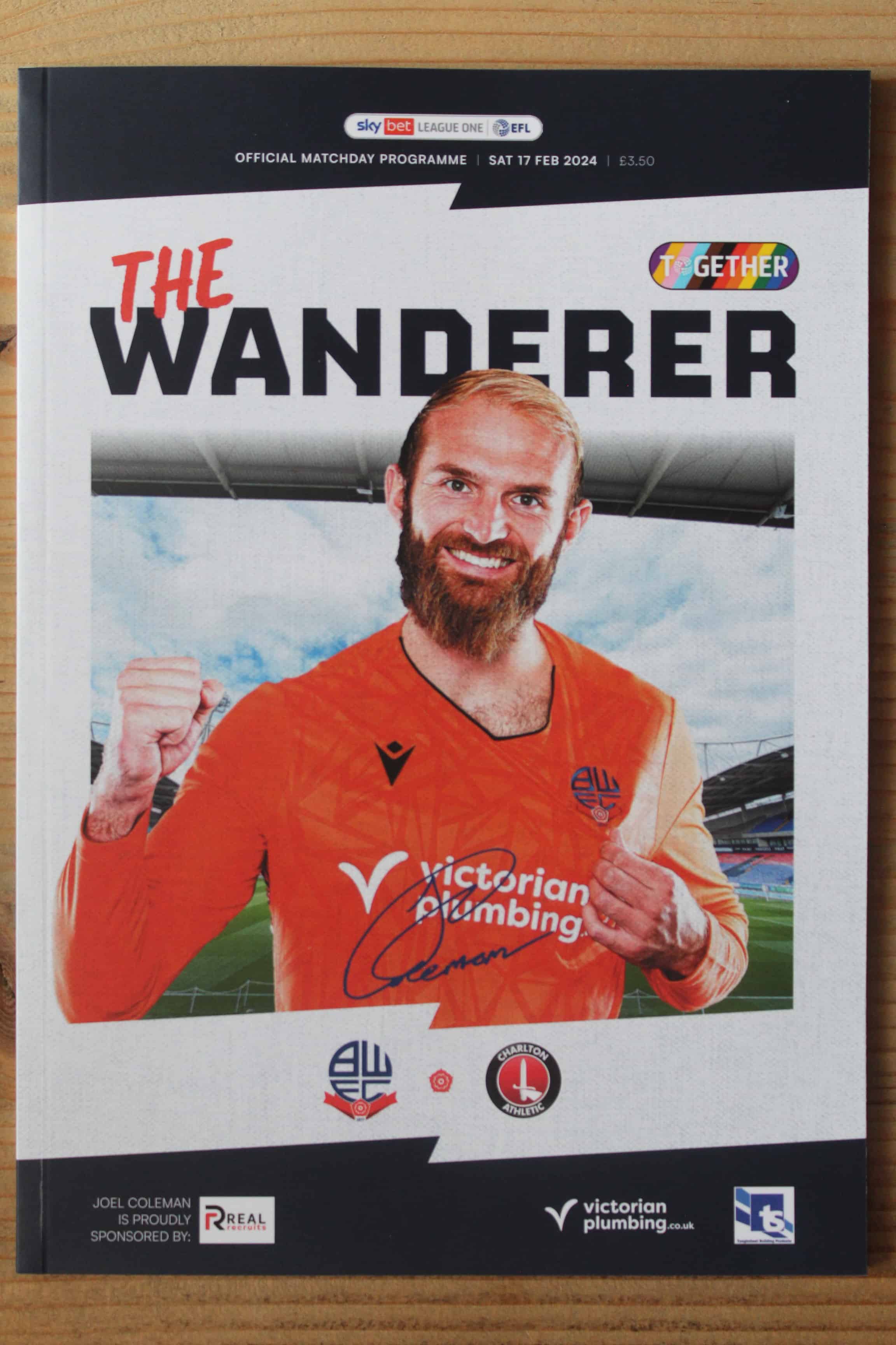 Bolton Wanderers FC v Charlton Athletic FC