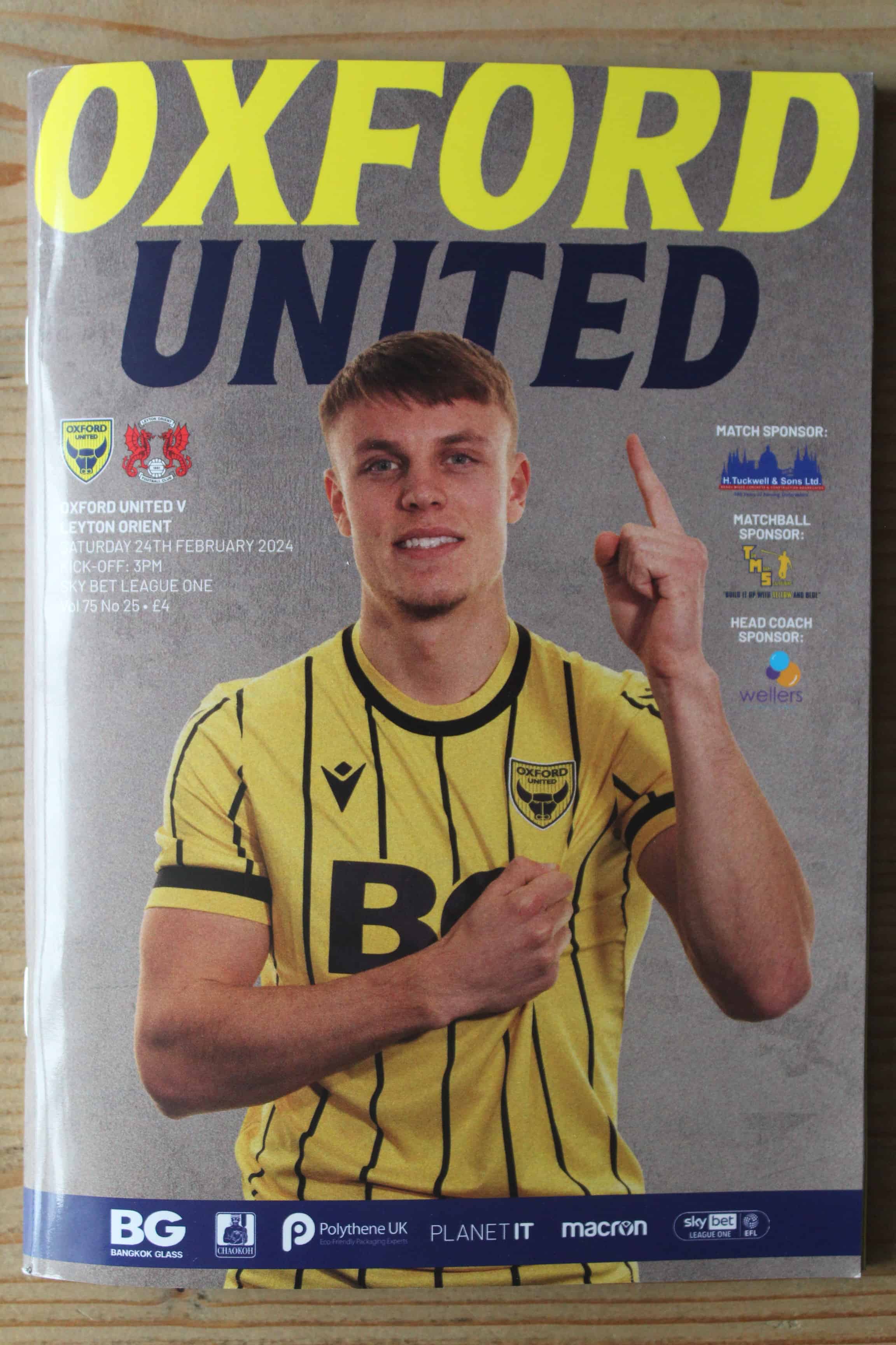 Oxford United FC v Leyton Orient FC