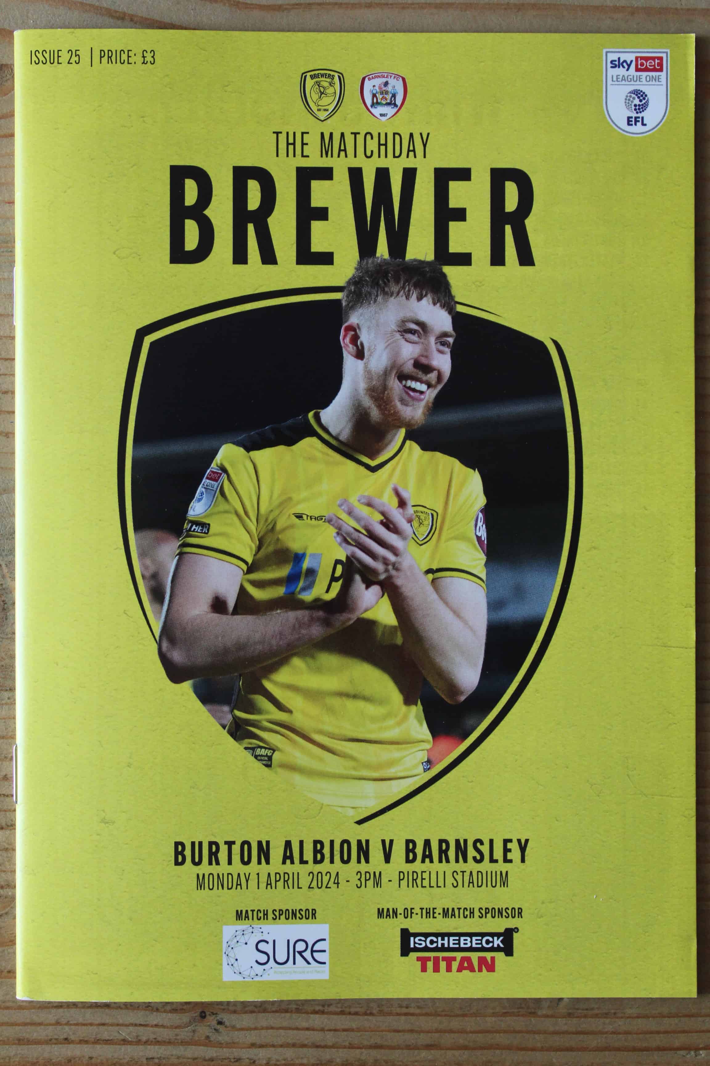 Burton Albion FC v Barnsley FC