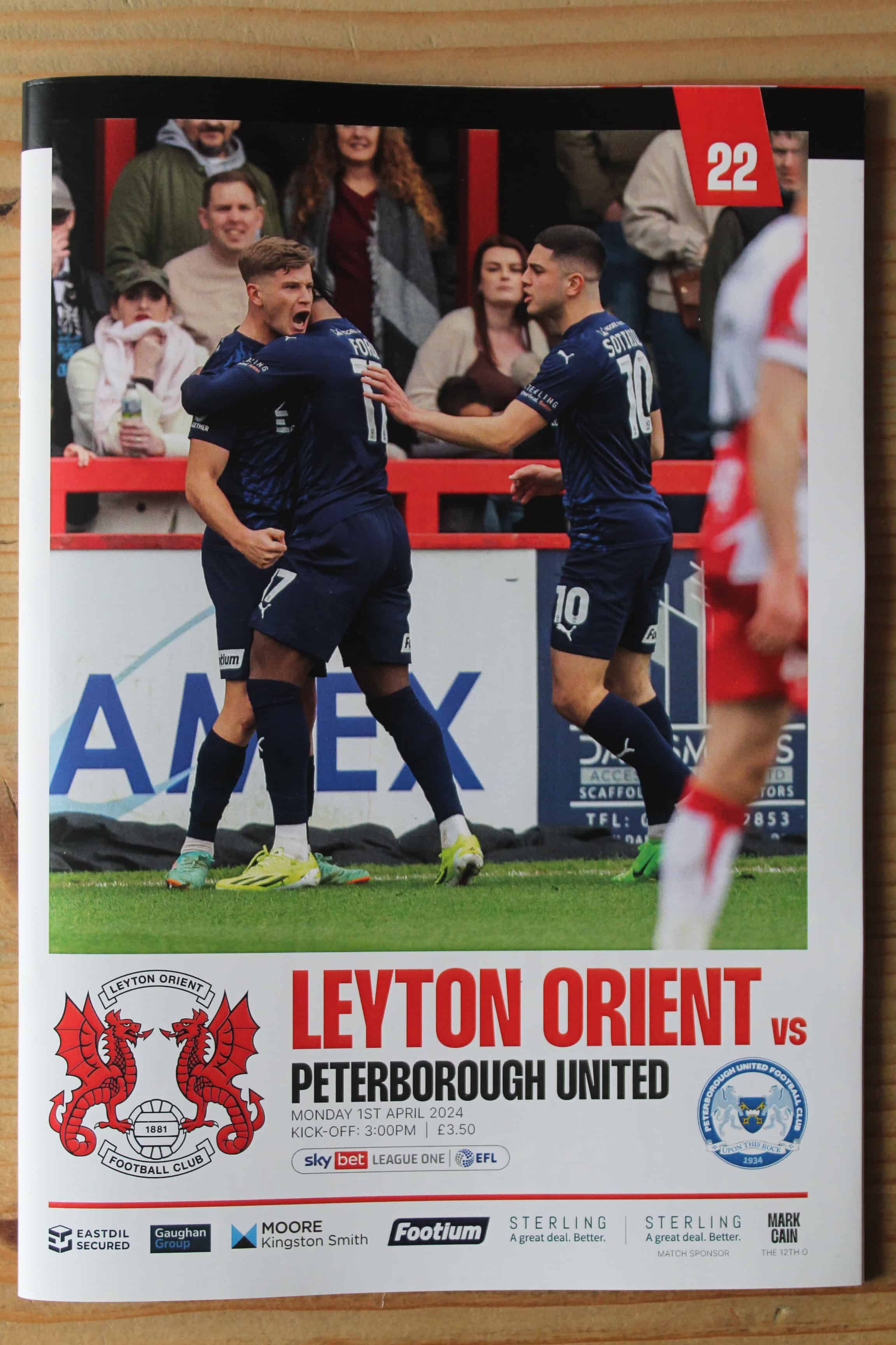 Leyton Orient FC v Peterborough United FC