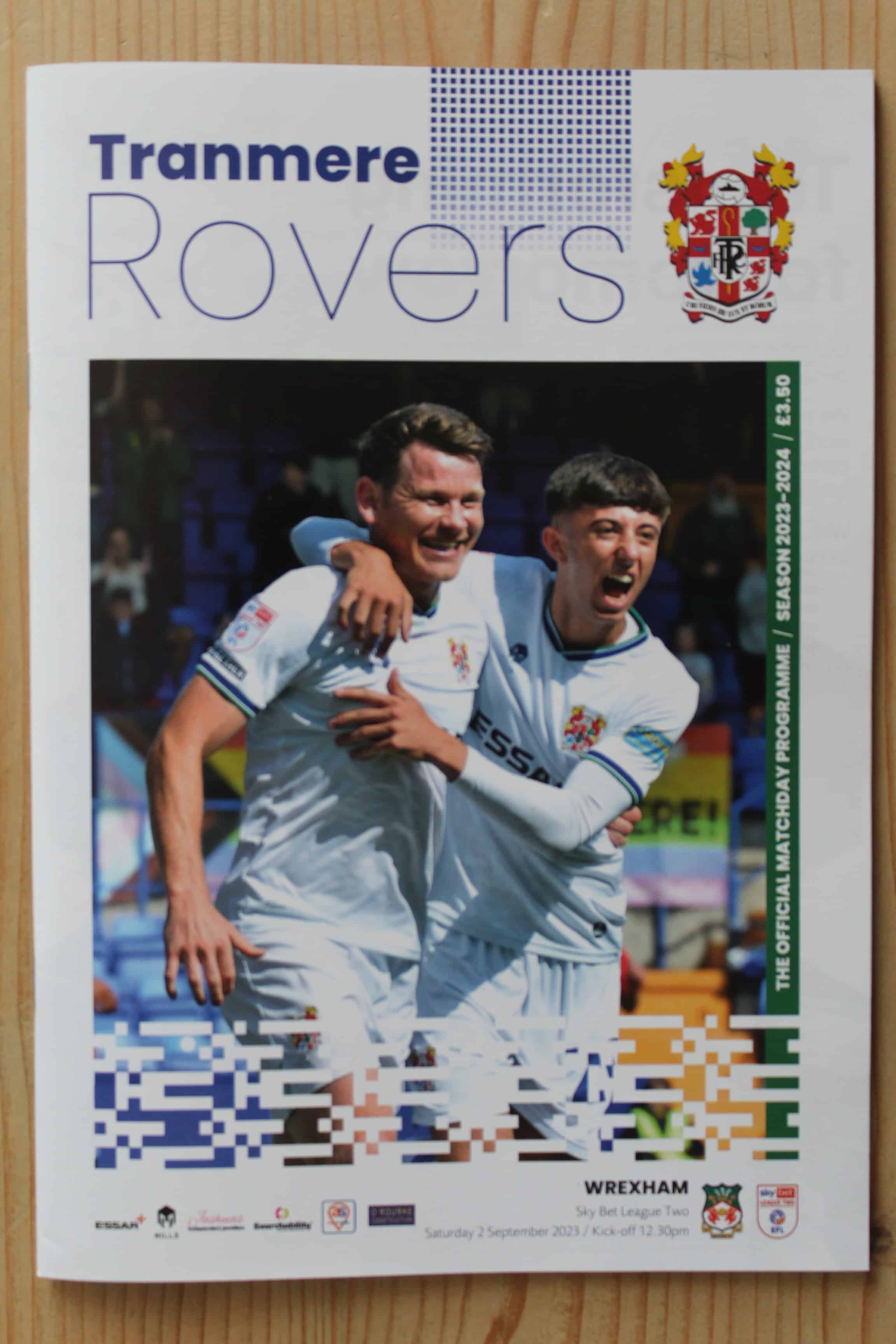 Tranmere Rovers FC v Wrexham FC