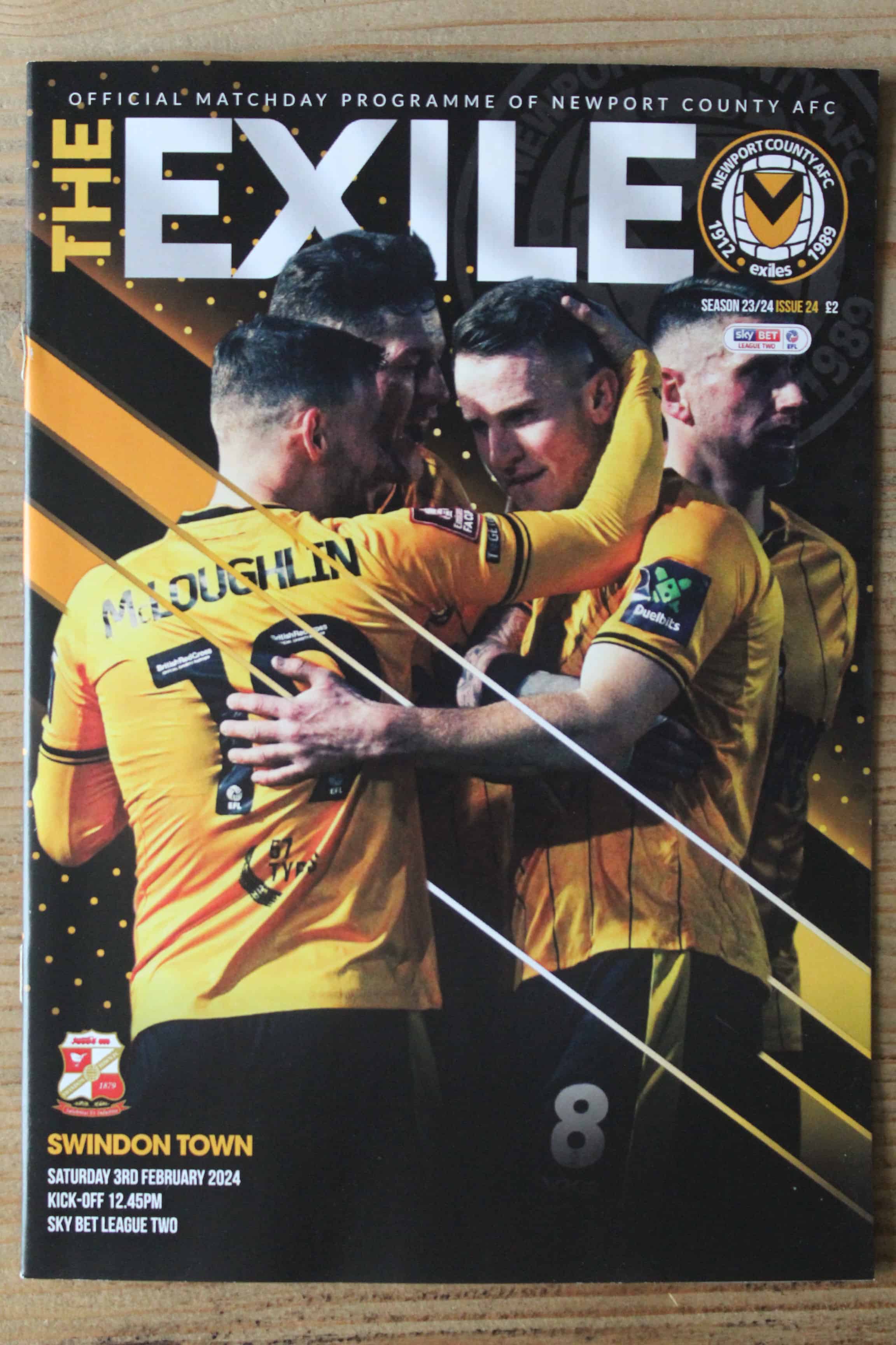 Newport County AFC v Swindon Town FC