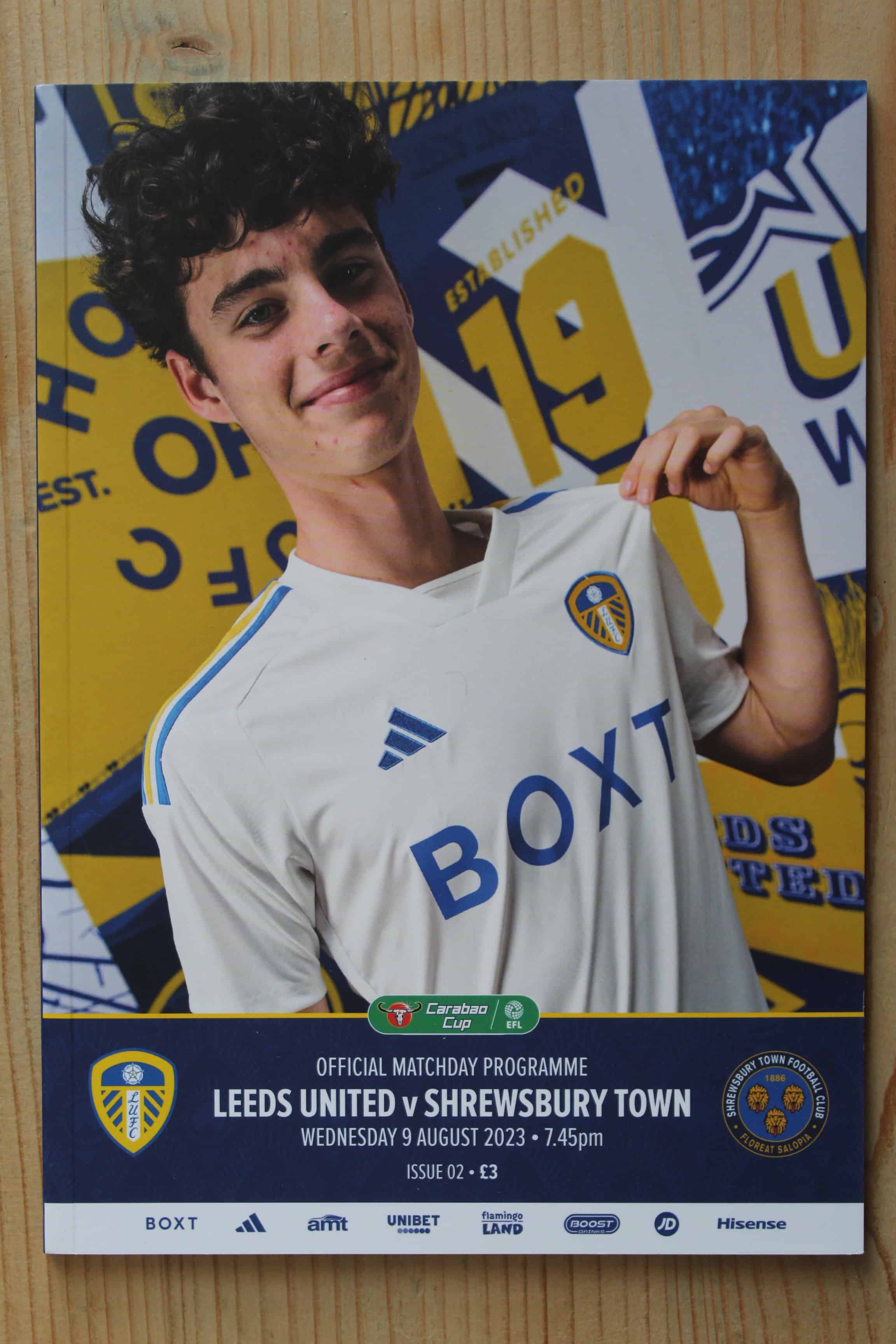 Leeds United FC v Shrewsbury Town FC