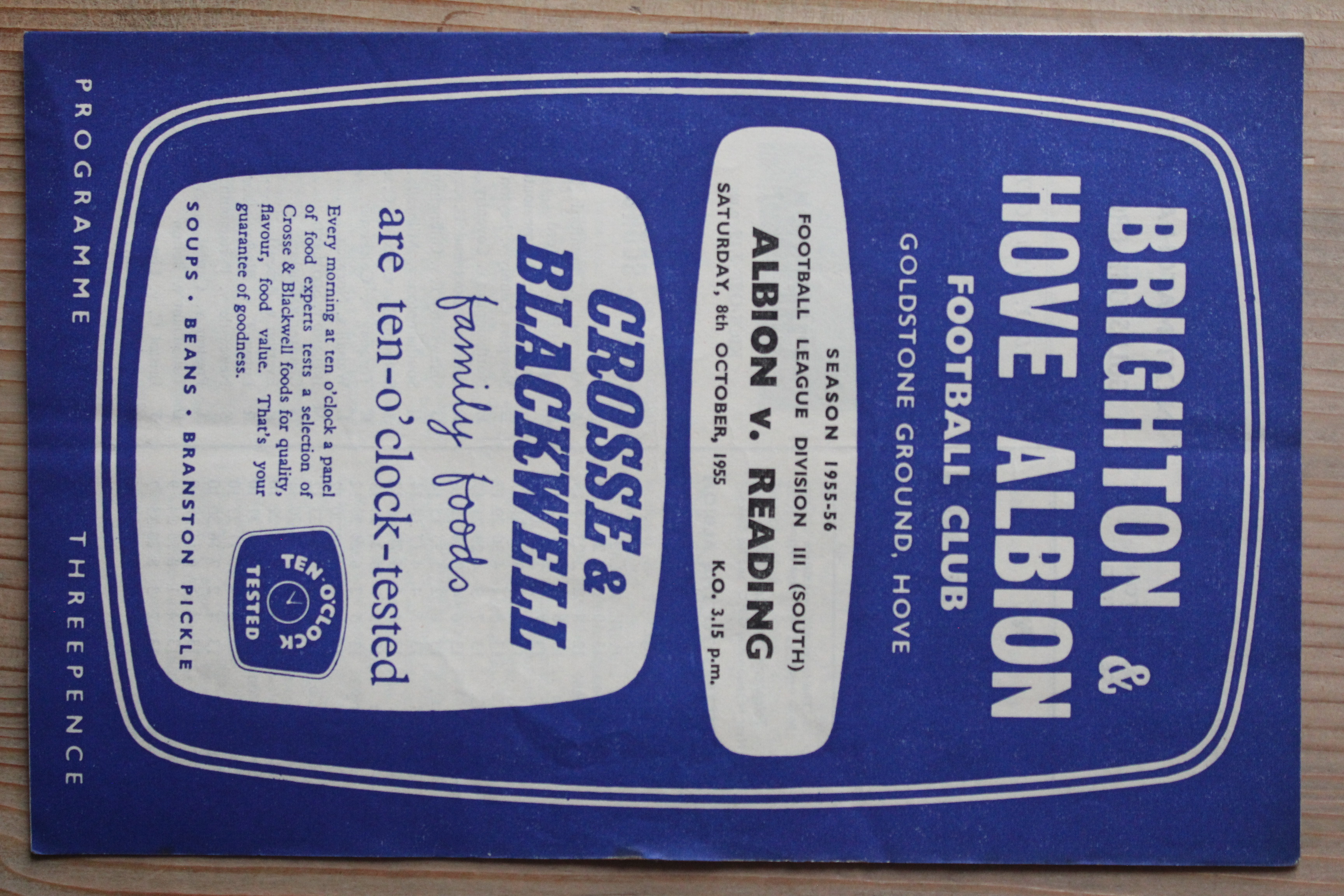 Brighton & Hove Albion FC v Reading FC