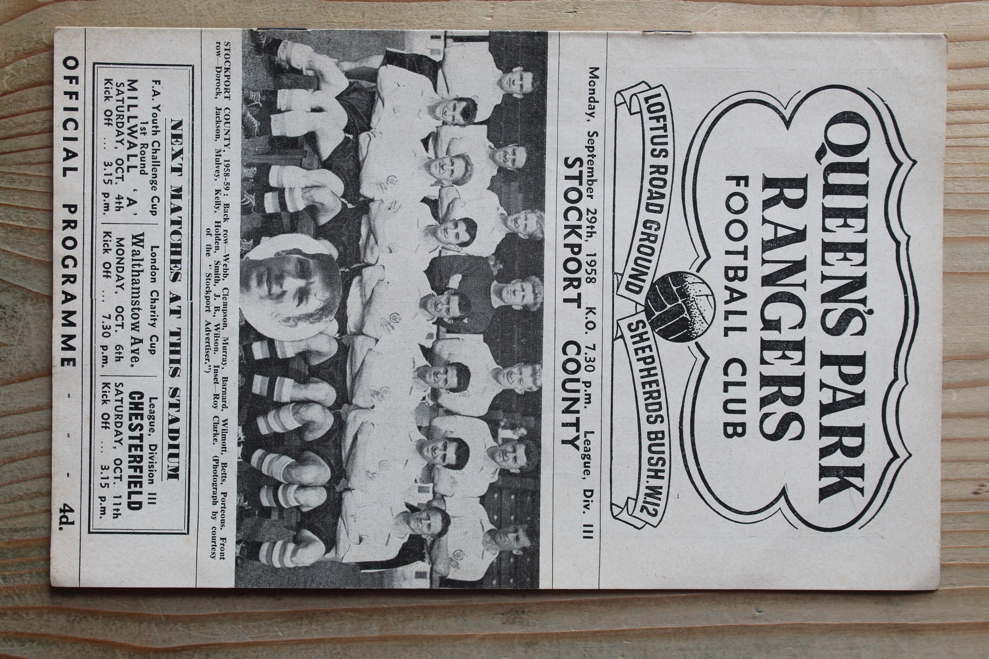 Queens Park Rangers FC v Stockport County FC
