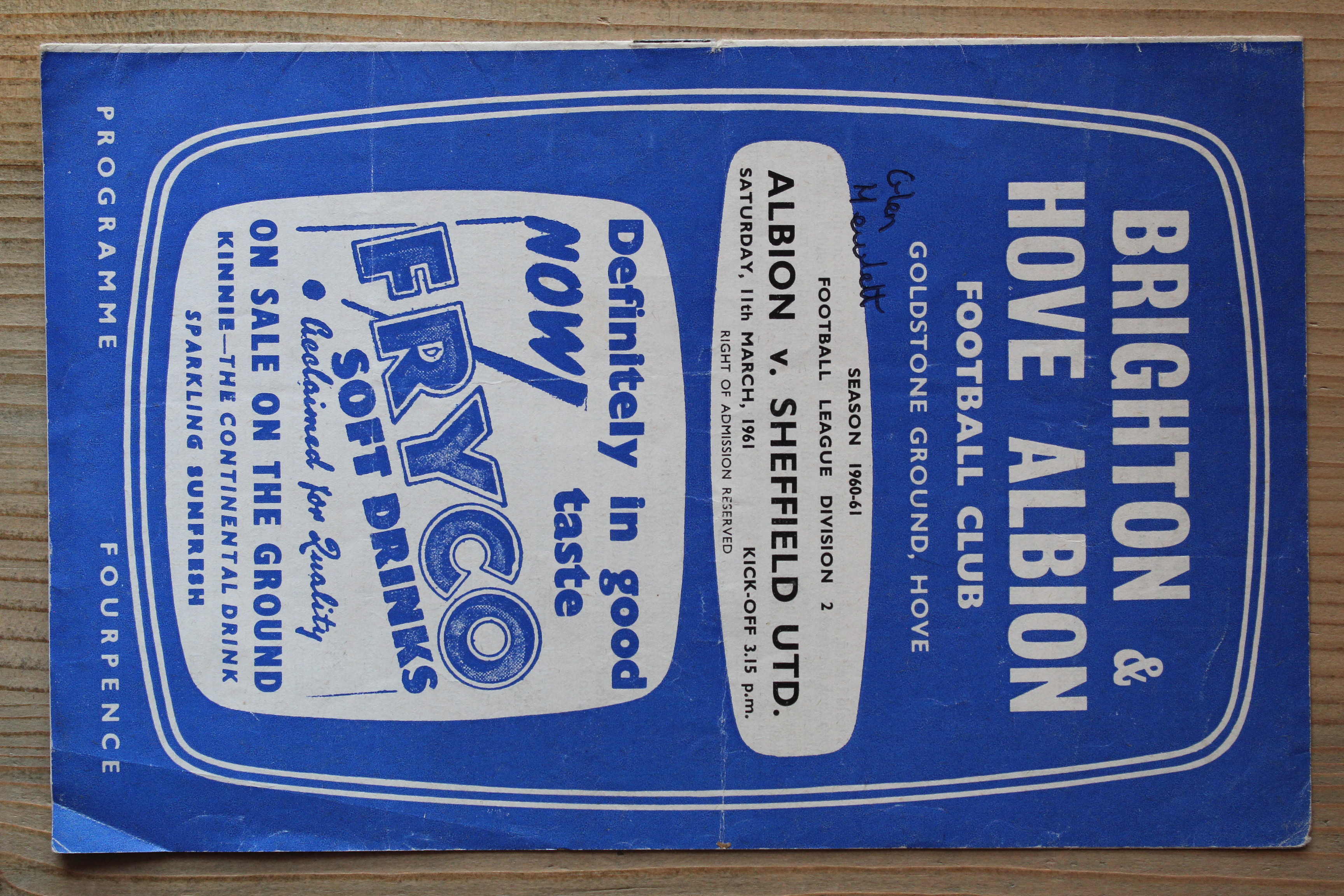 Brighton & Hove Albion FC v Sheffield United FC