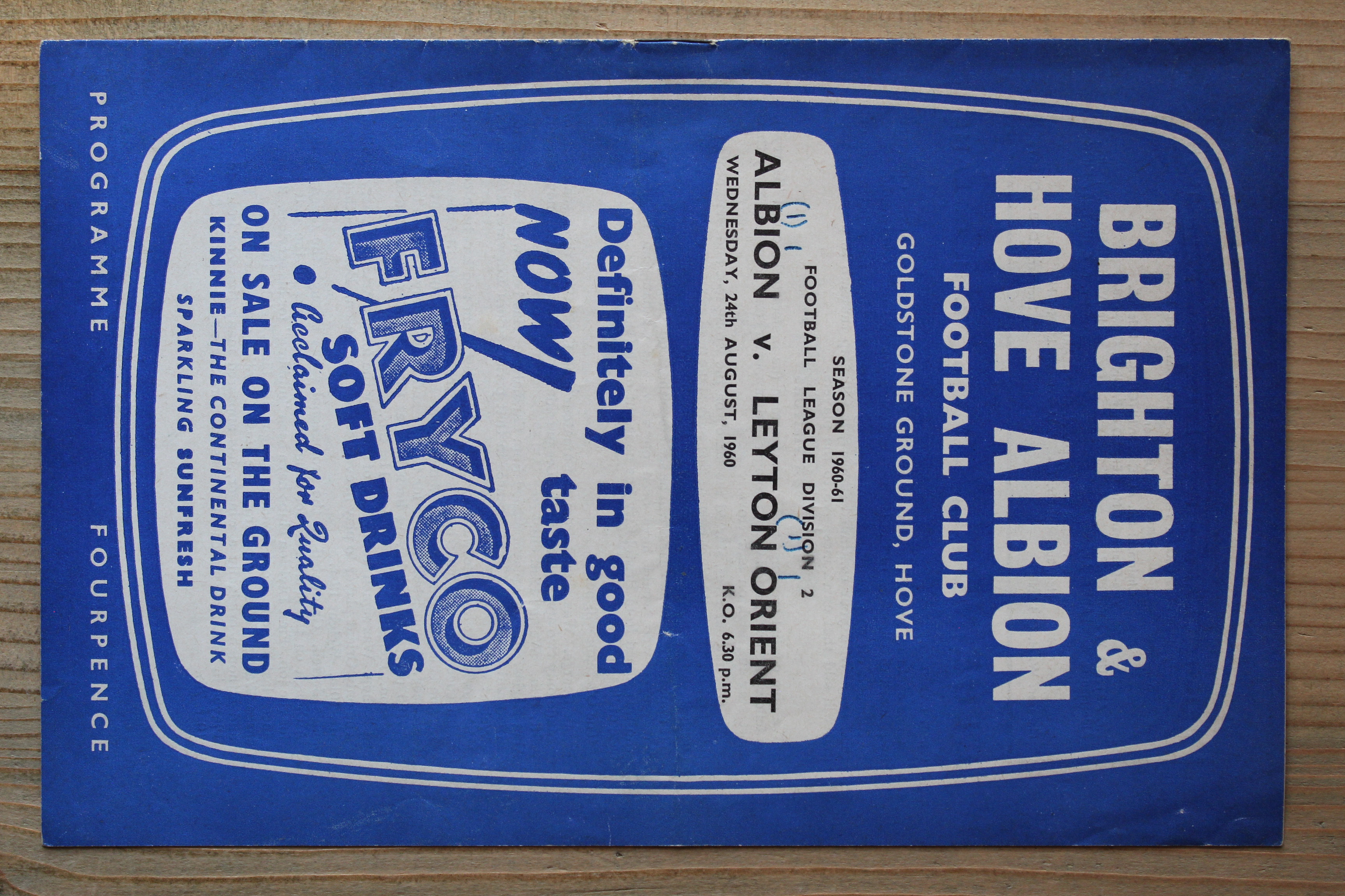 Brighton & Hove Albion FC v Leyton Orient FC