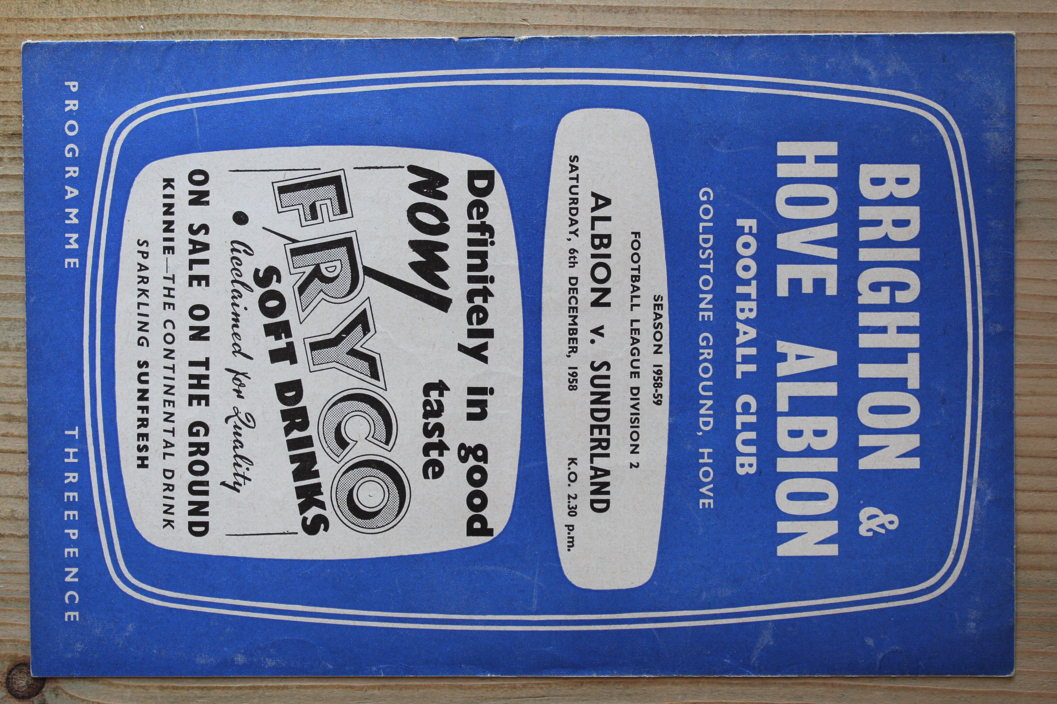 Brighton & Hove Albion FC v Sunderland FC