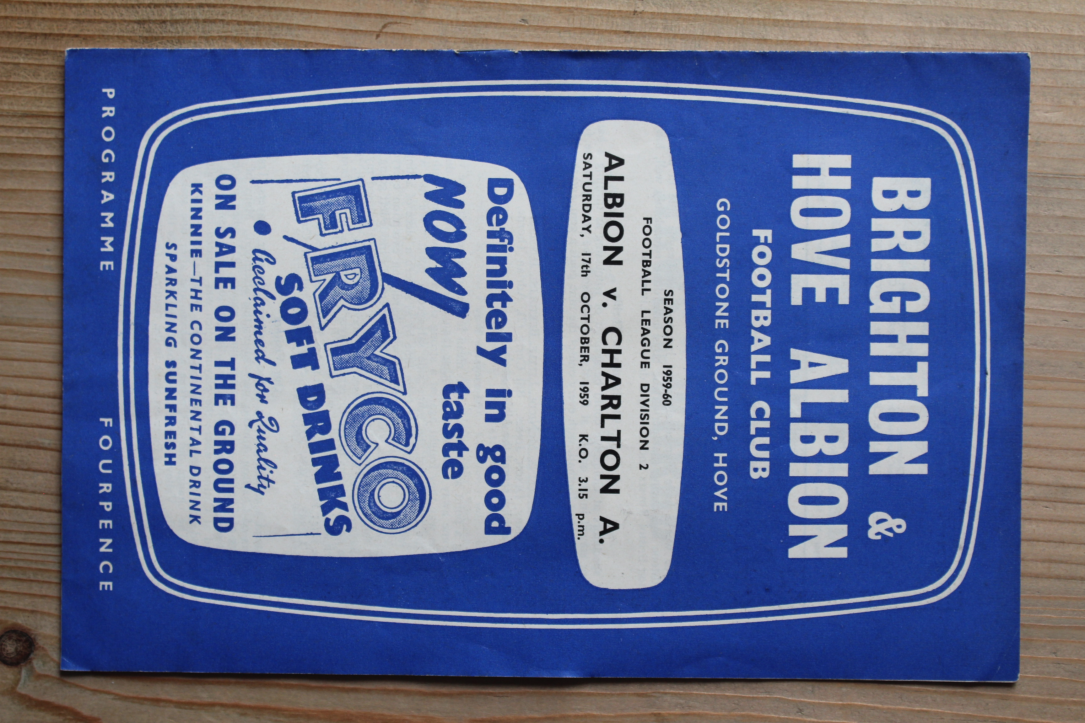 Brighton & Hove Albion FC v Charlton Athletic FC