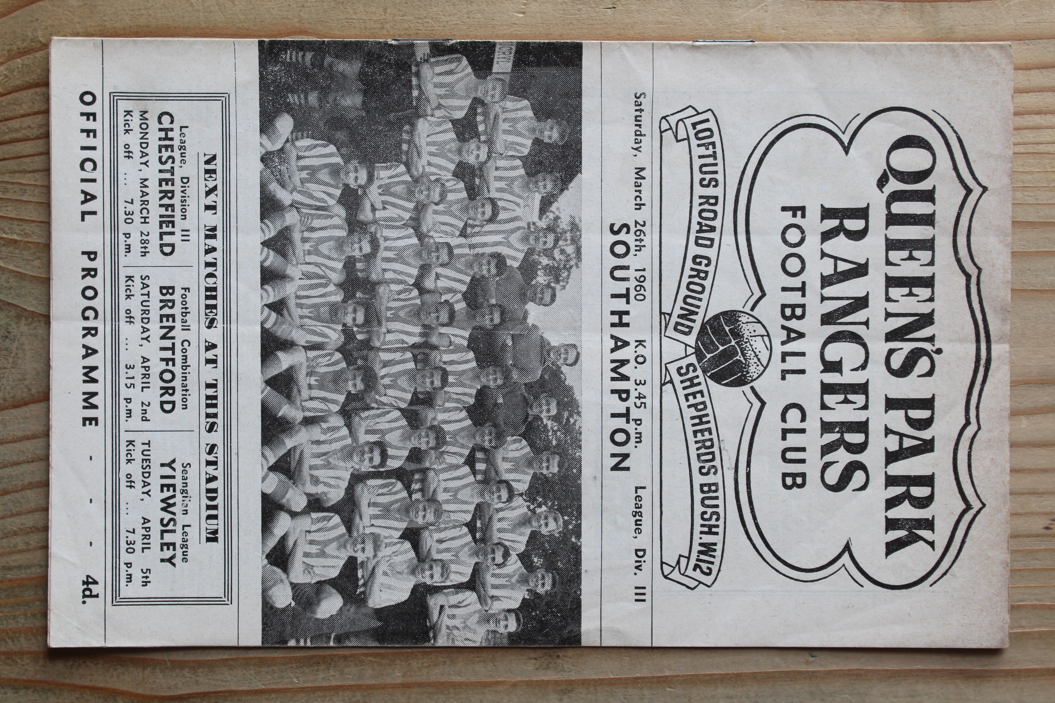 Queens Park Rangers FC v Southampton FC