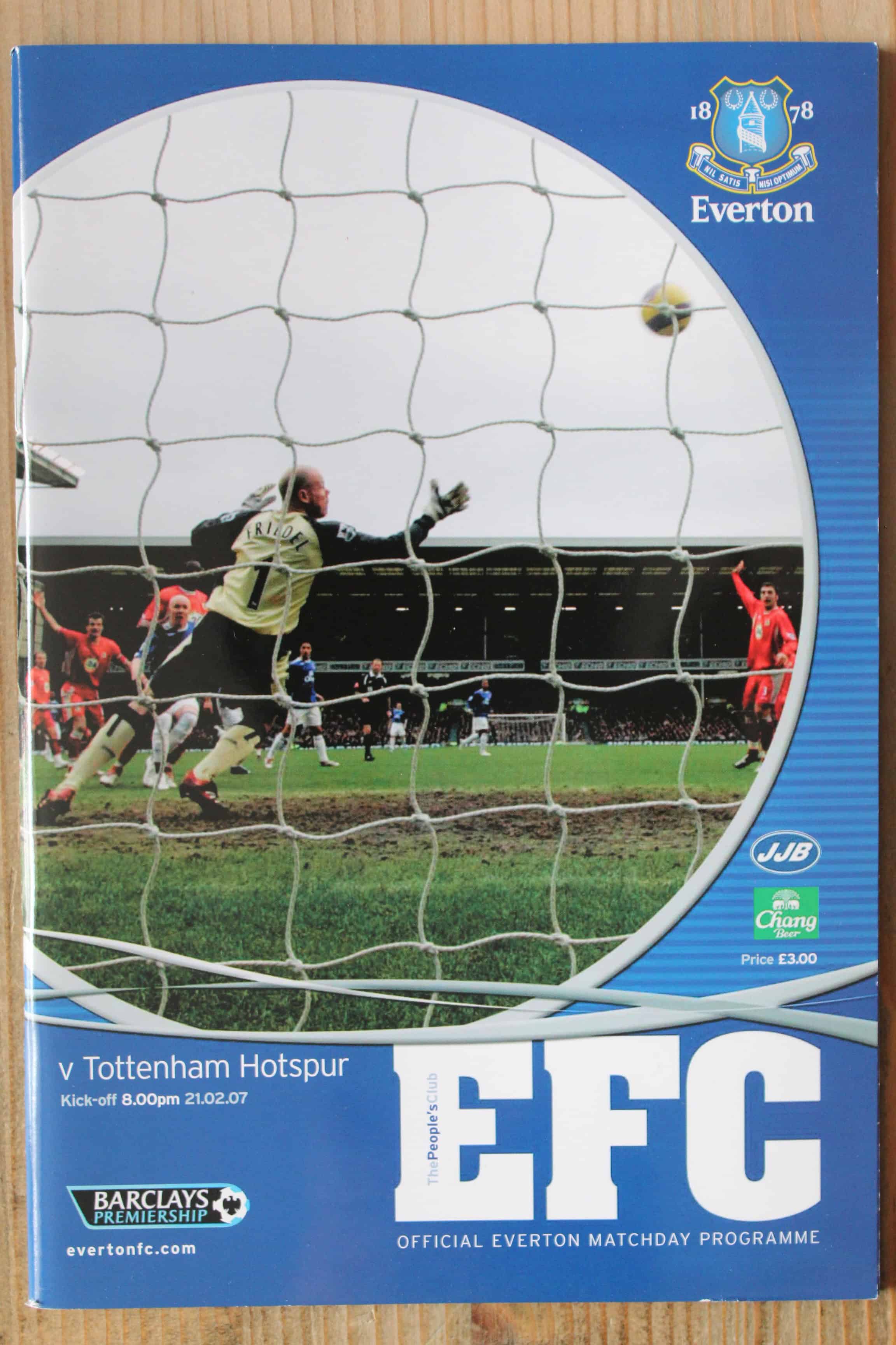 Everton FC v Tottenham Hotspur FC